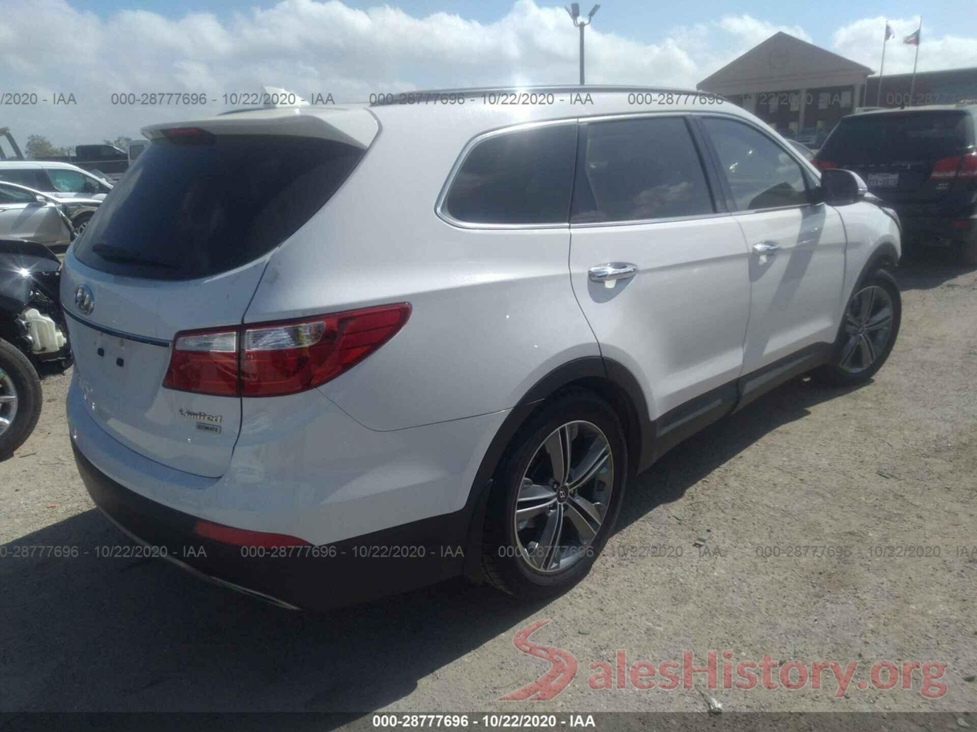 KM8SR4HF3GU136846 2016 HYUNDAI SANTA FE