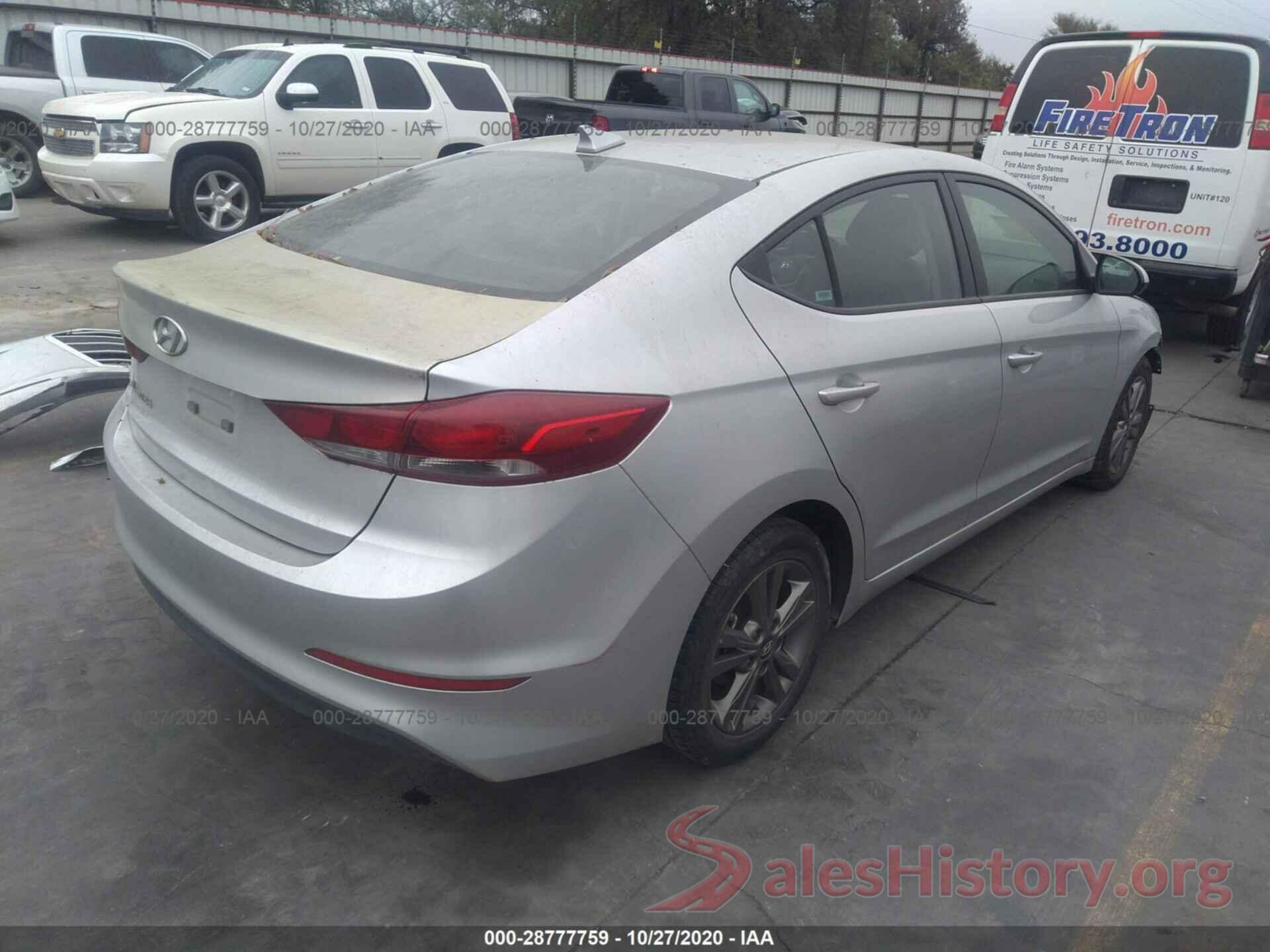 5NPD84LF5JH318248 2018 HYUNDAI ELANTRA