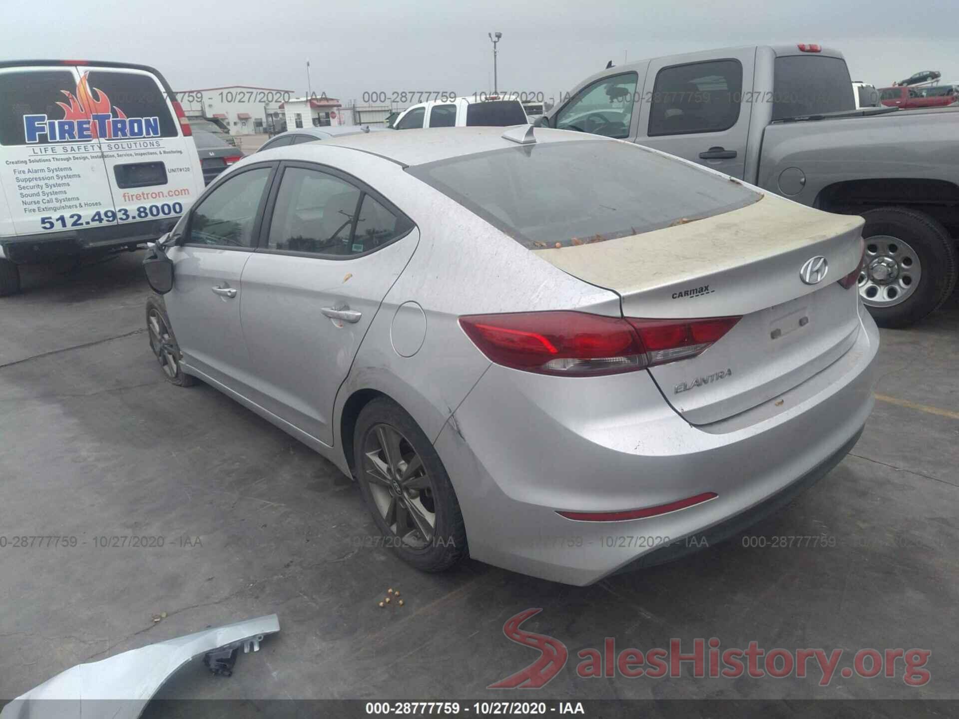 5NPD84LF5JH318248 2018 HYUNDAI ELANTRA