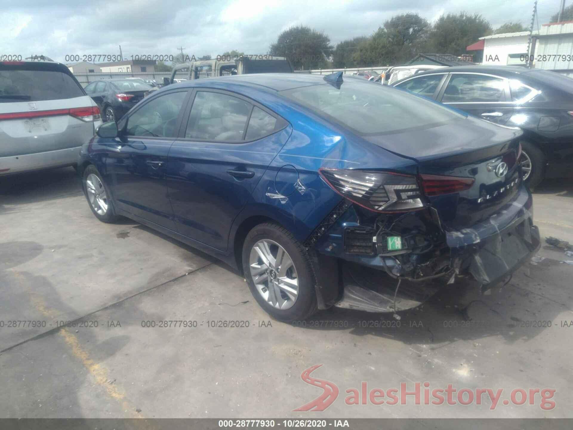 5NPD84LFXLH564084 2020 HYUNDAI ELANTRA