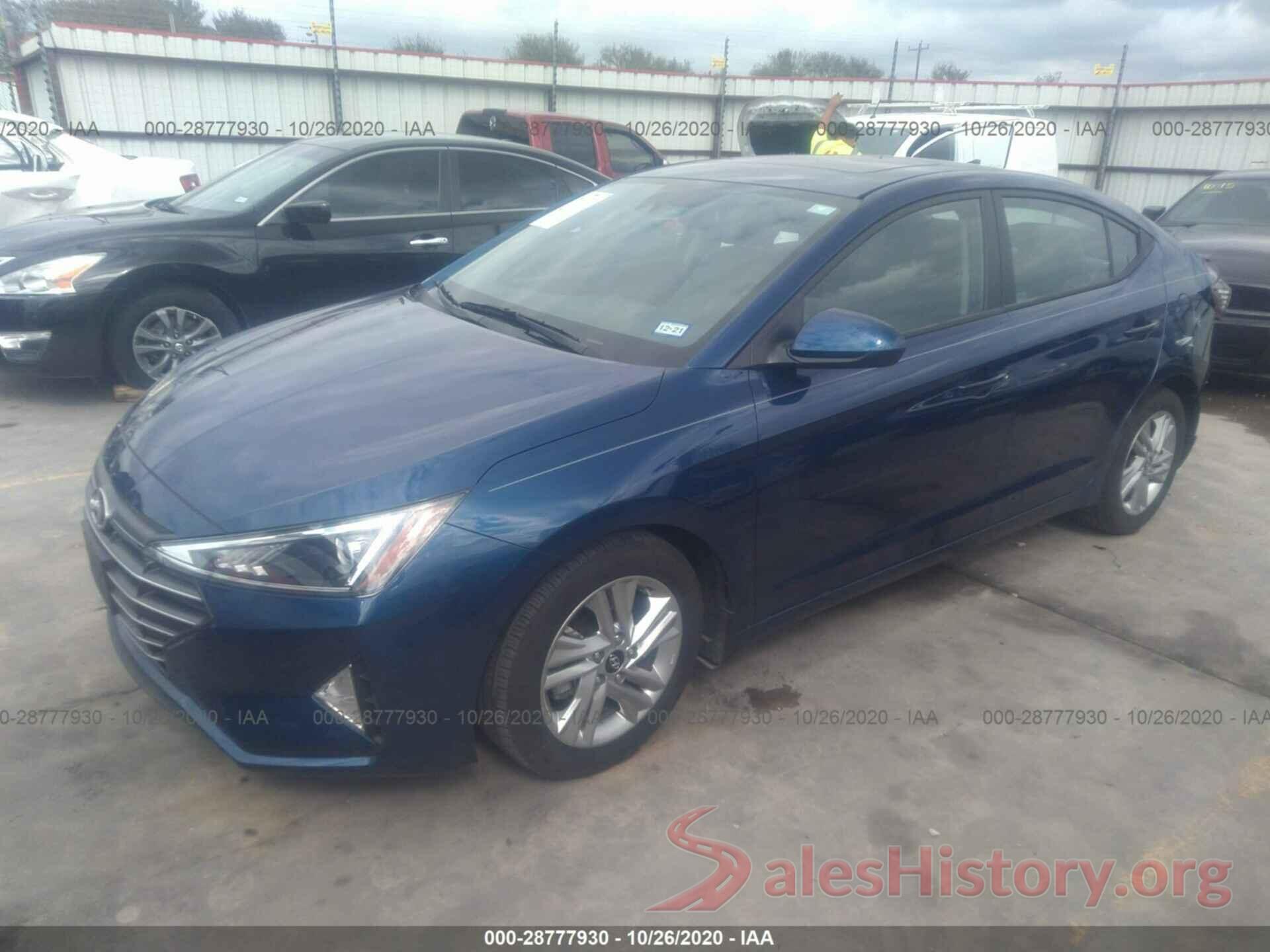 5NPD84LFXLH564084 2020 HYUNDAI ELANTRA