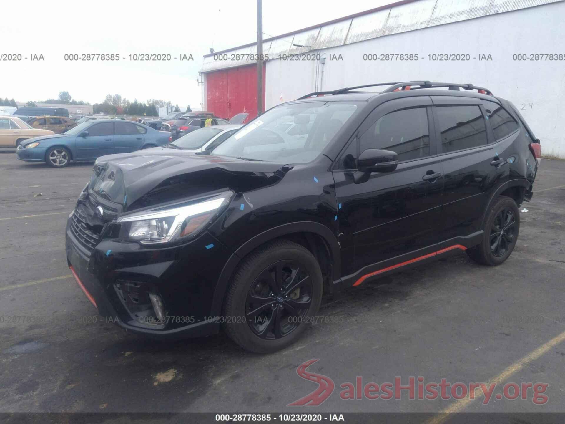 JF2SKAKCXKH420855 2019 SUBARU FORESTER