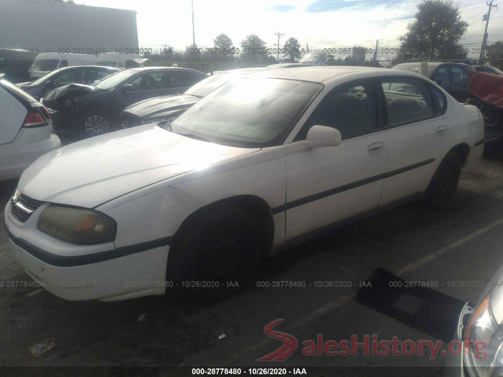 5YFBURHE9KP928514 2004 CHEVROLET IMPALA