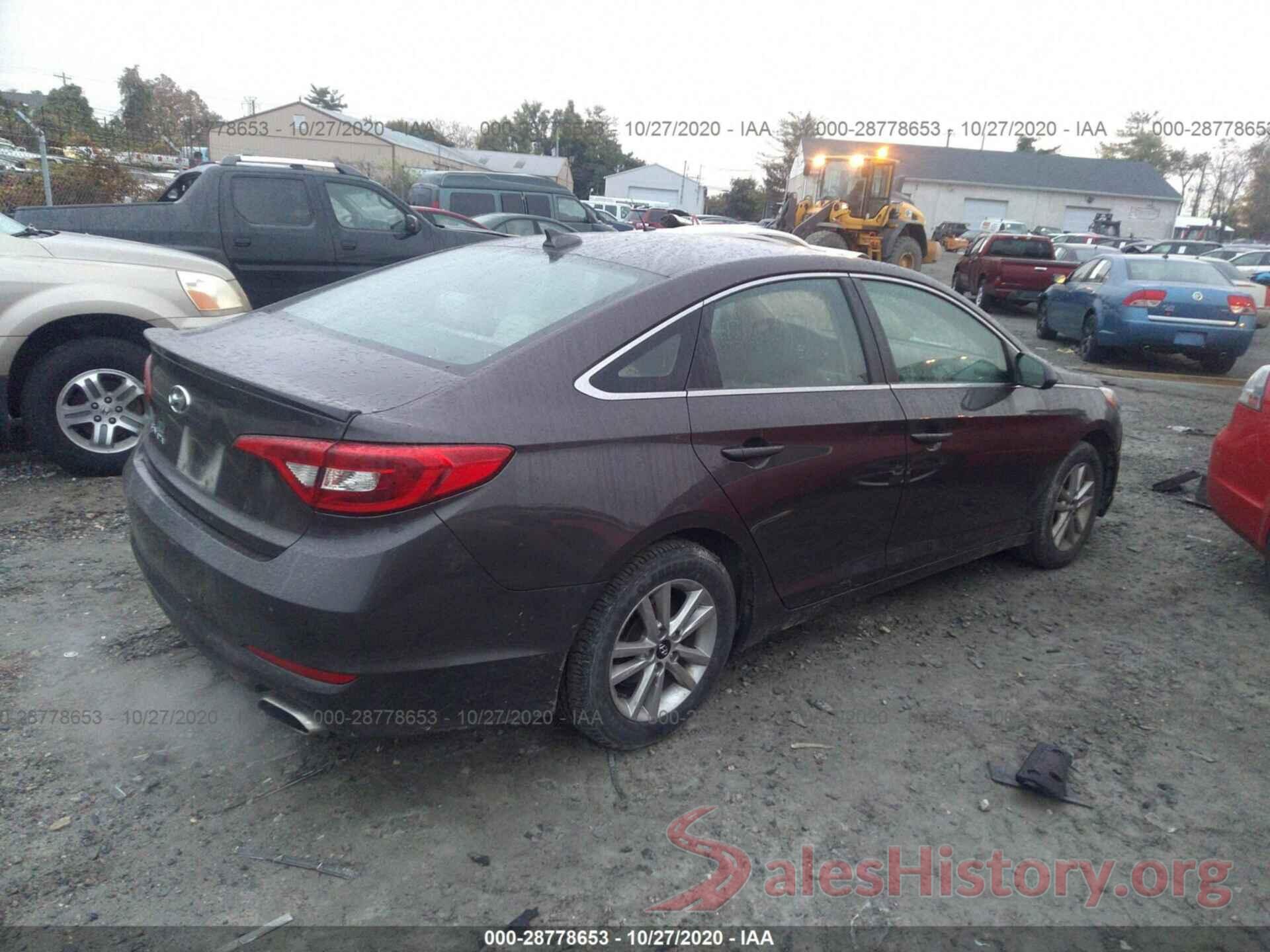 5NPE24AF5GH270395 2016 HYUNDAI SONATA