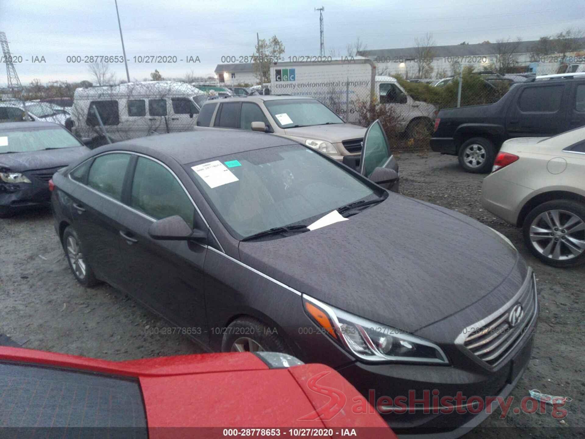 5NPE24AF5GH270395 2016 HYUNDAI SONATA