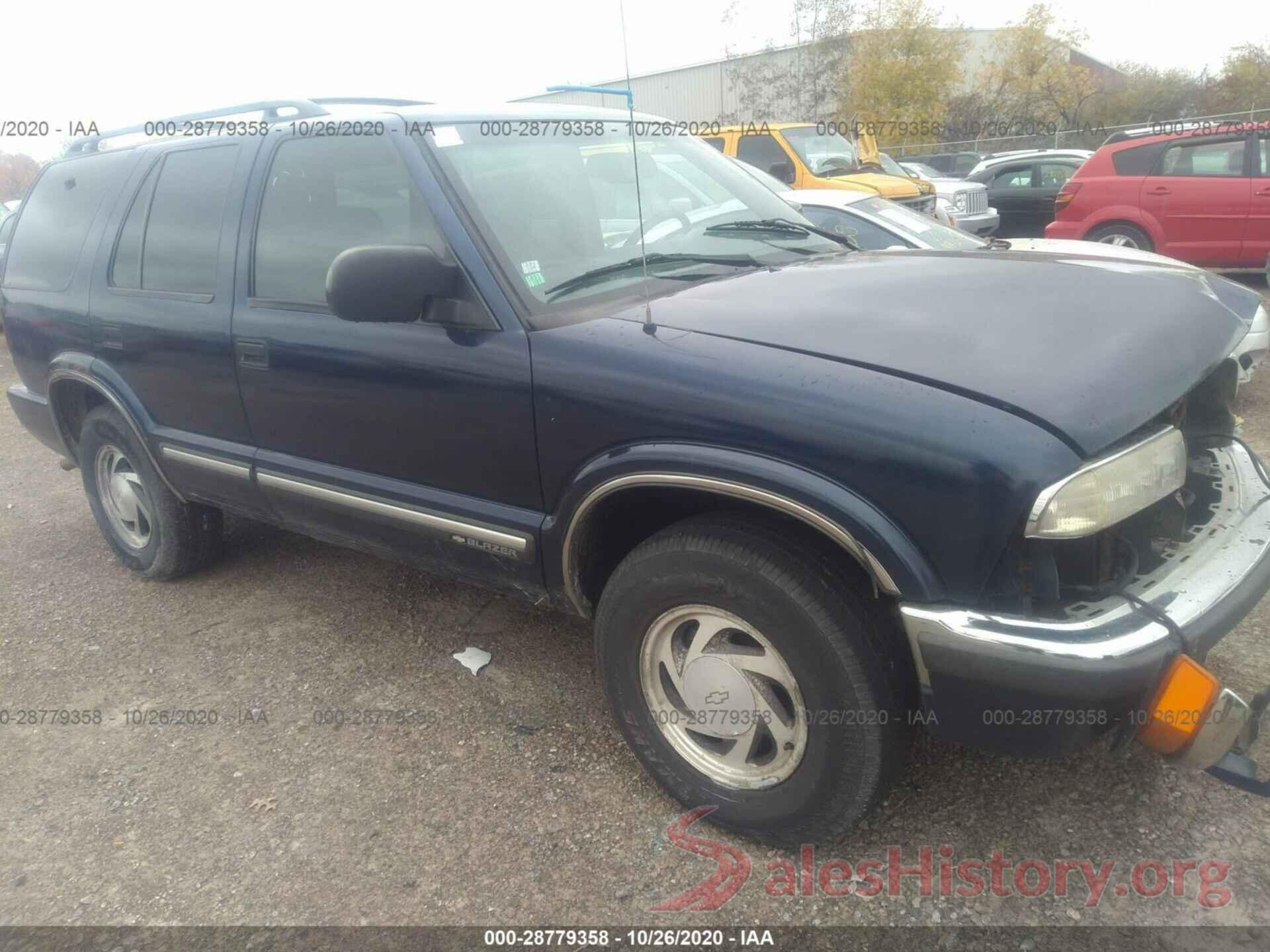 1GNDT13W712196725 2001 CHEVROLET BLAZER