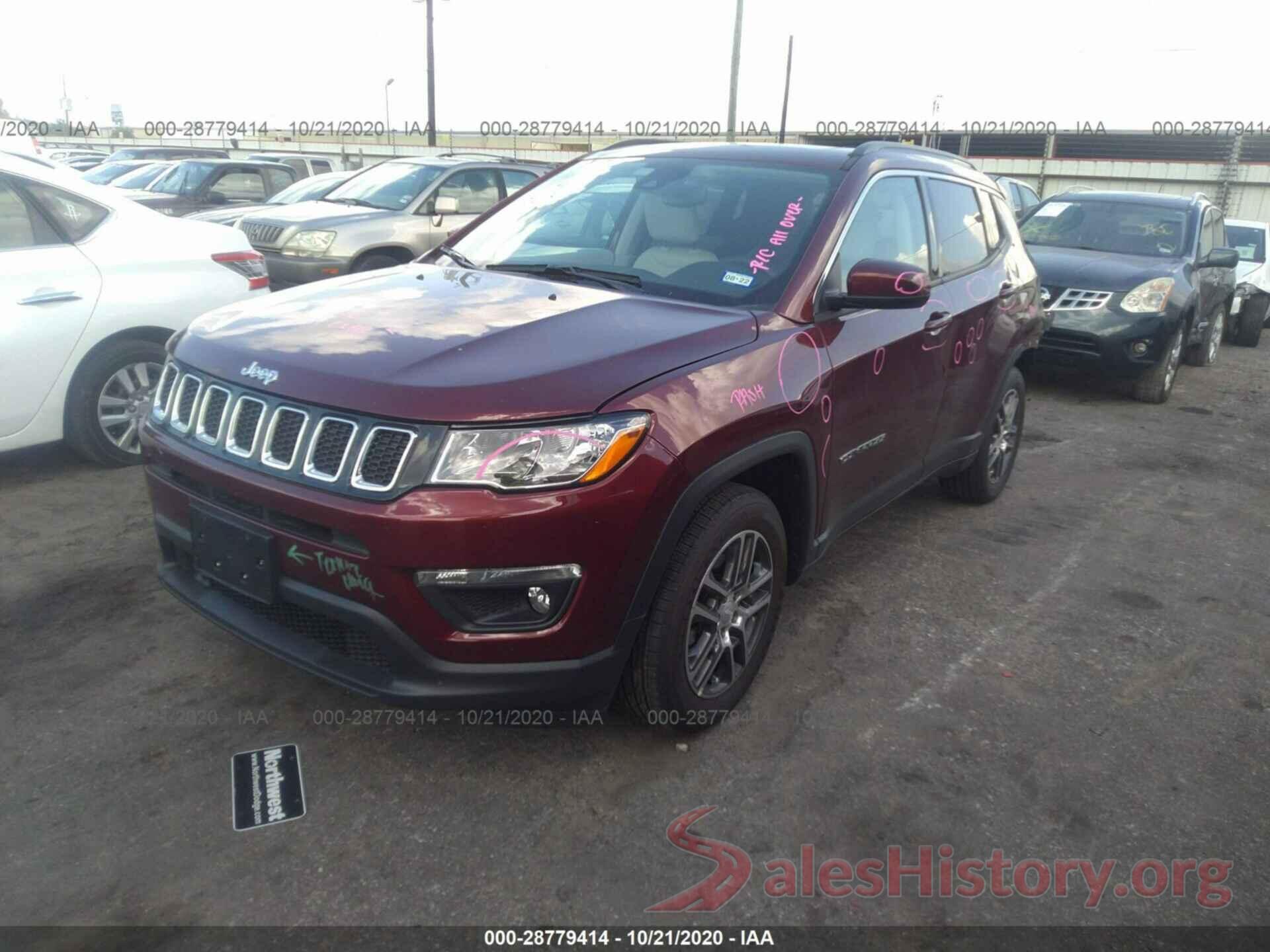 3C4NJCBB1LT252771 2020 JEEP COMPASS