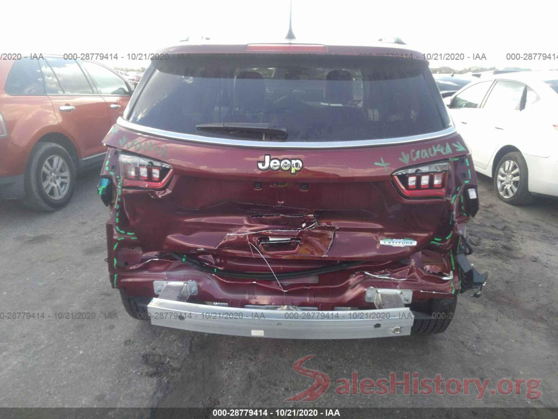 3C4NJCBB1LT252771 2020 JEEP COMPASS