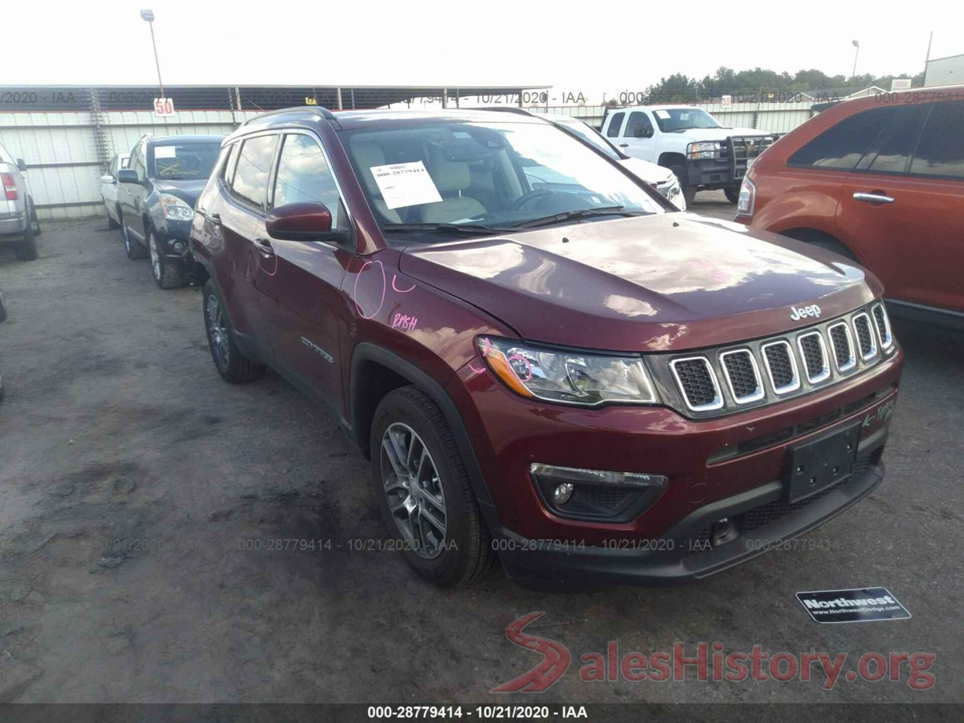 3C4NJCBB1LT252771 2020 JEEP COMPASS