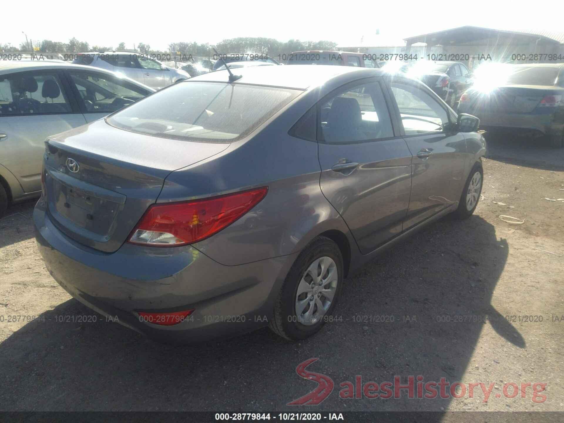 KMHCT4AE9GU962169 2016 HYUNDAI ACCENT