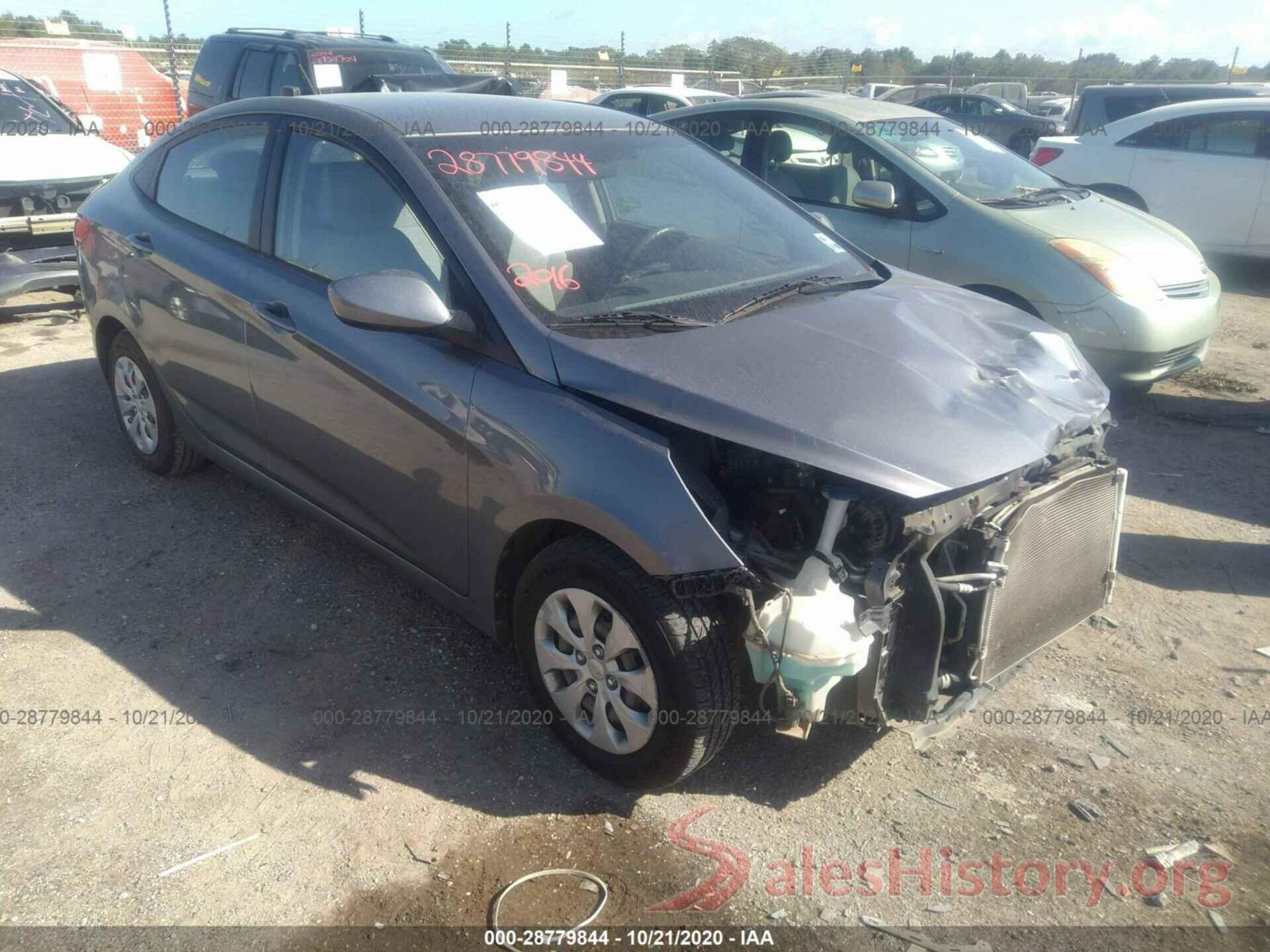 KMHCT4AE9GU962169 2016 HYUNDAI ACCENT