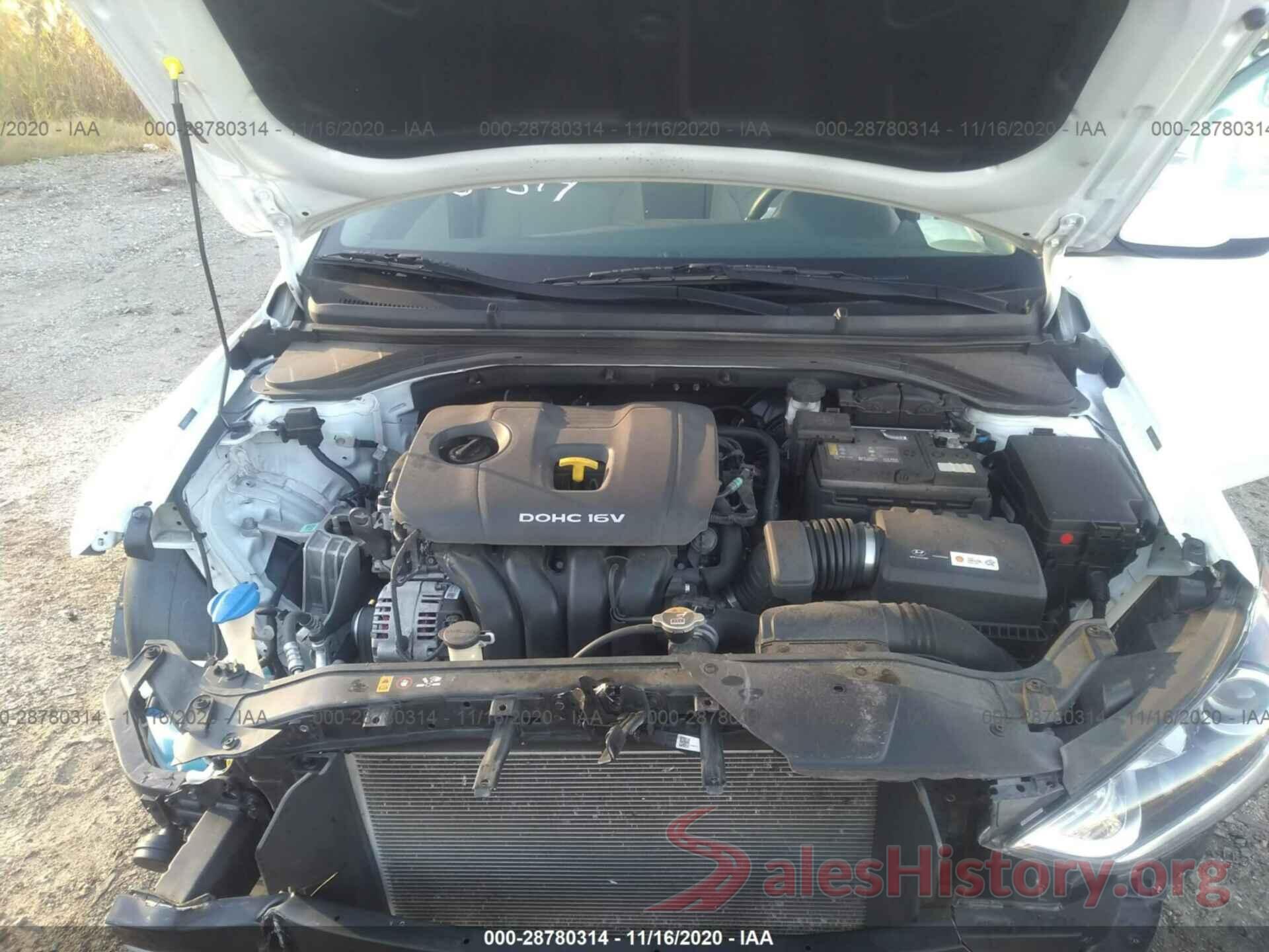 5NPD84LF3JH343262 2018 HYUNDAI ELANTRA