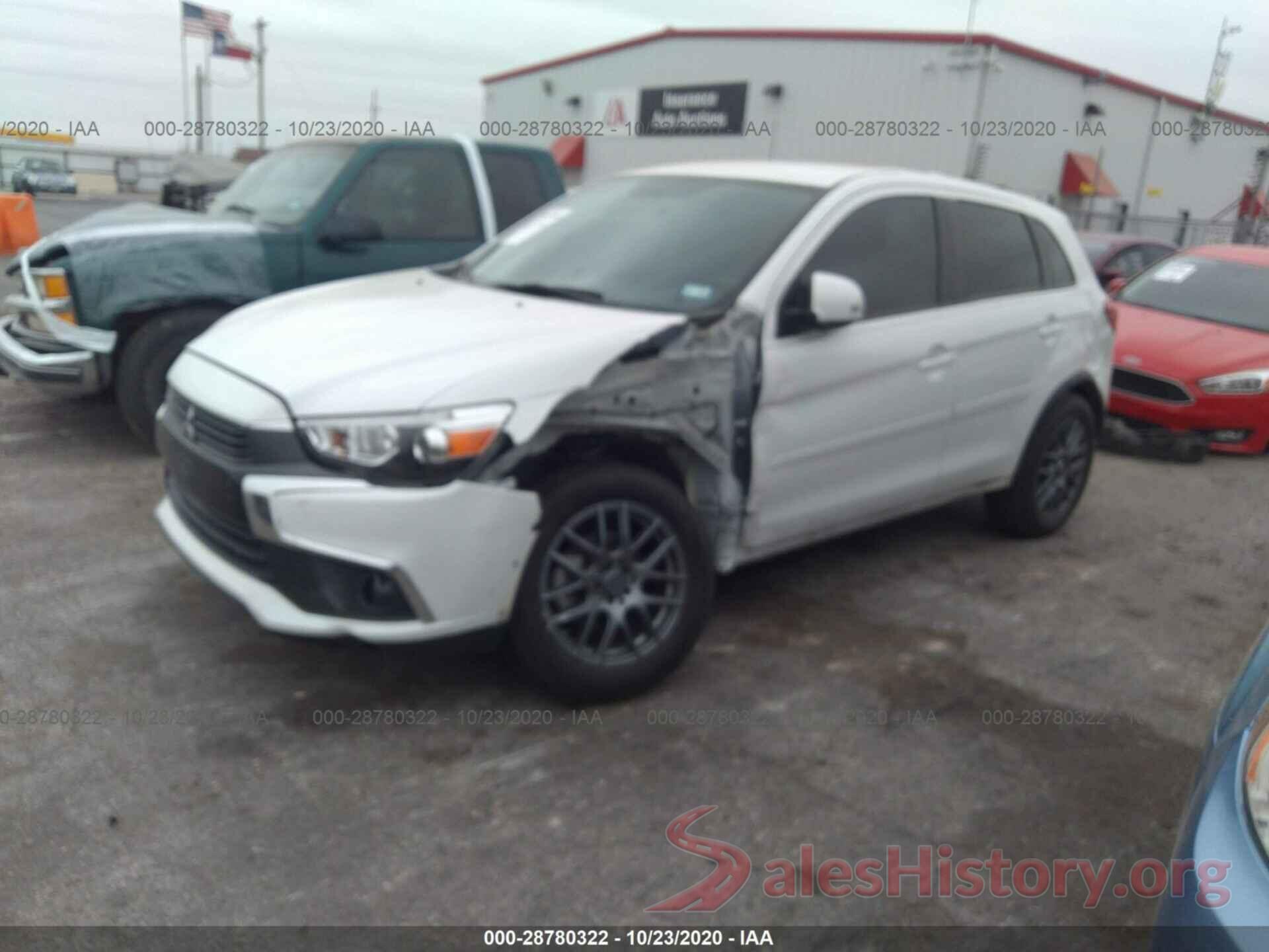 JA4AP3AU6HZ003991 2017 MITSUBISHI OUTLANDER SPORT