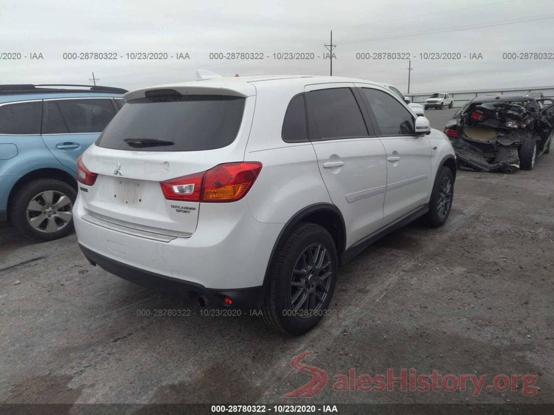 JA4AP3AU6HZ003991 2017 MITSUBISHI OUTLANDER SPORT