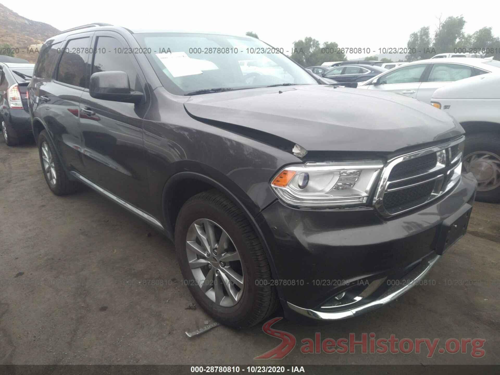 1C4RDHAG2HC709285 2017 DODGE DURANGO