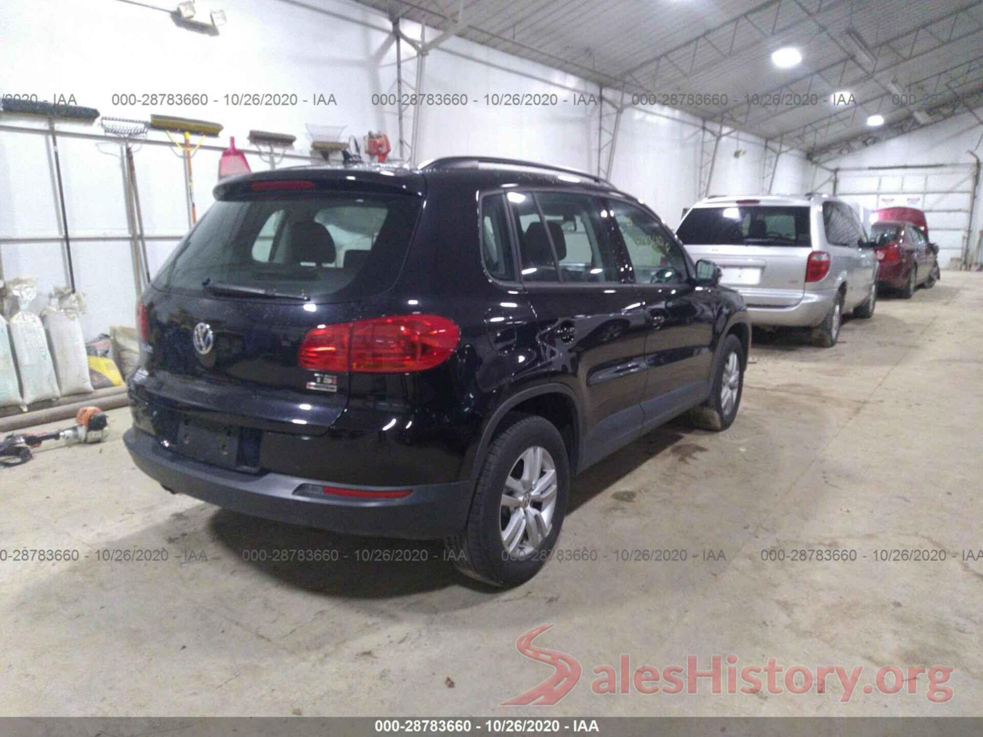 WVGBV7AX6HK037659 2017 VOLKSWAGEN TIGUAN