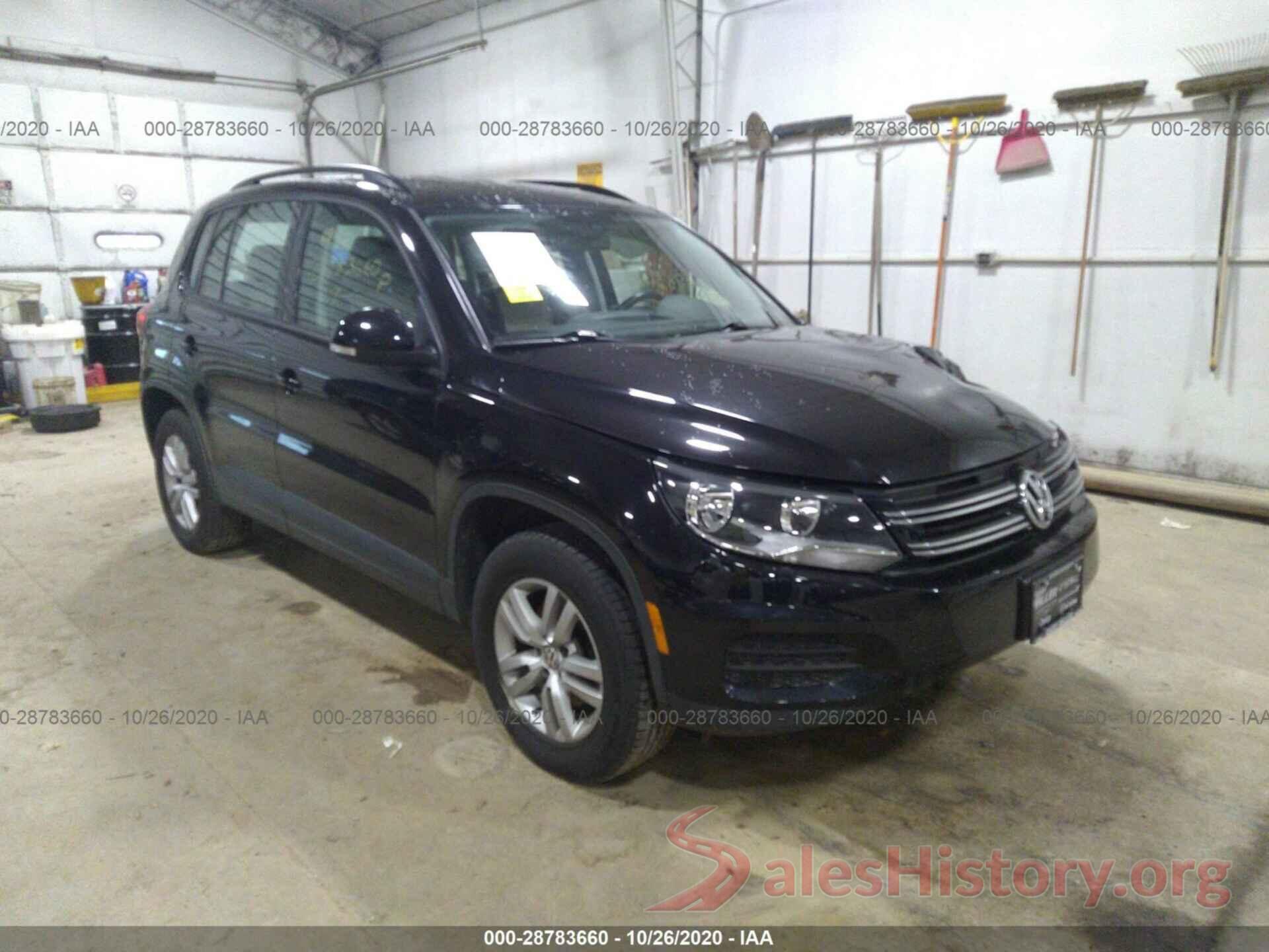 WVGBV7AX6HK037659 2017 VOLKSWAGEN TIGUAN