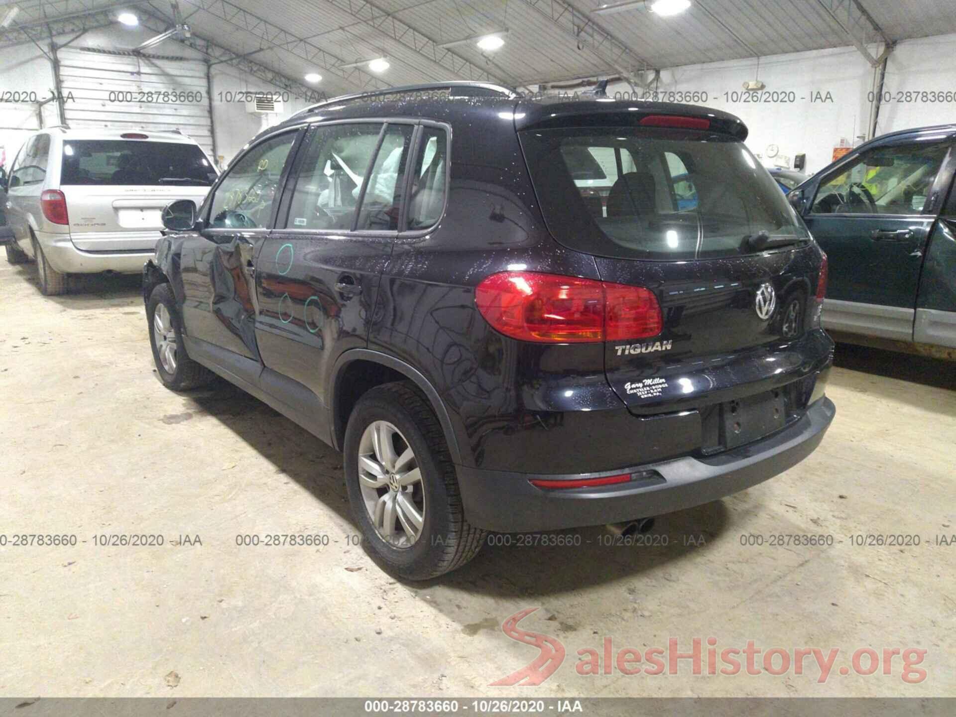 WVGBV7AX6HK037659 2017 VOLKSWAGEN TIGUAN