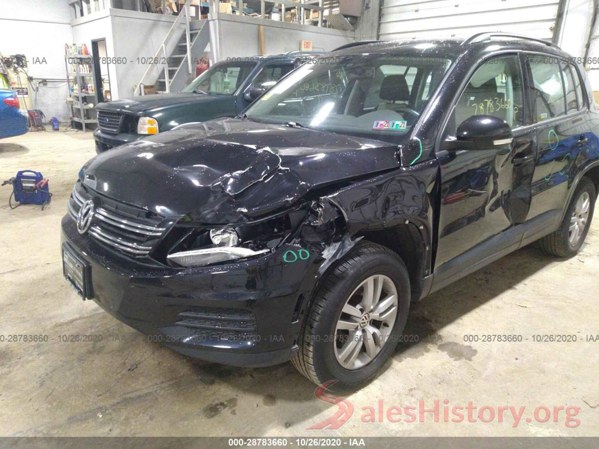 WVGBV7AX6HK037659 2017 VOLKSWAGEN TIGUAN