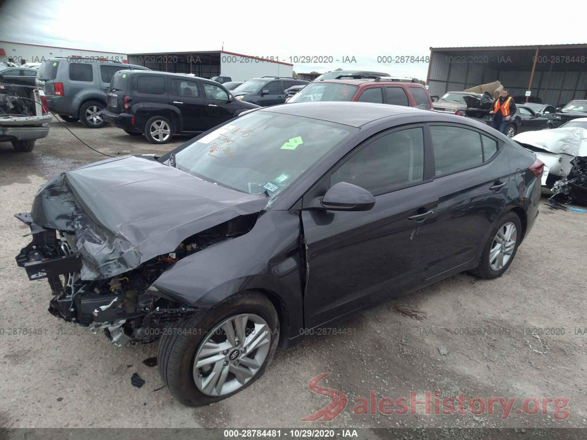 5NPD84LF5LH587515 2020 HYUNDAI ELANTRA