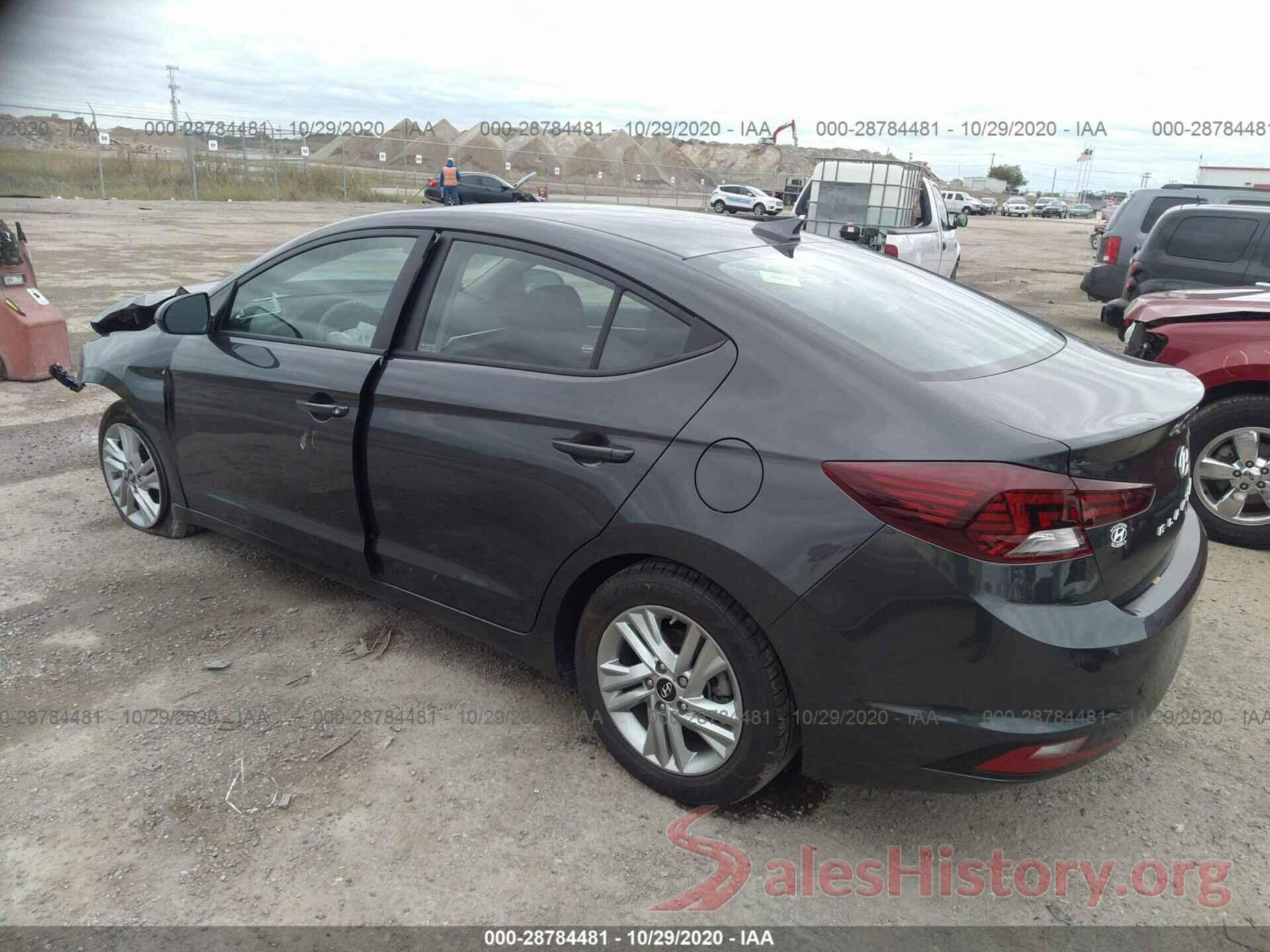 5NPD84LF5LH587515 2020 HYUNDAI ELANTRA