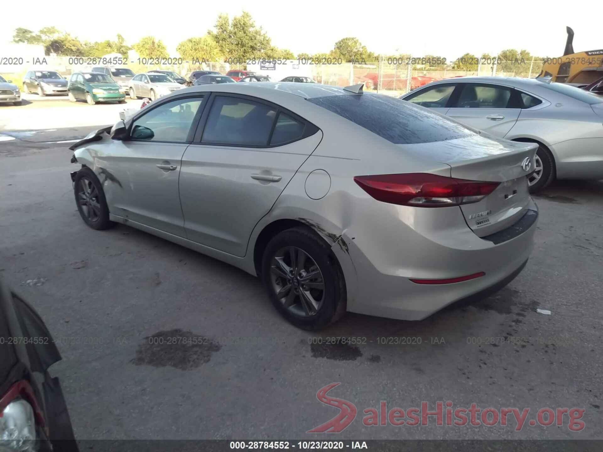 5NPD84LF3JH284794 2018 HYUNDAI ELANTRA