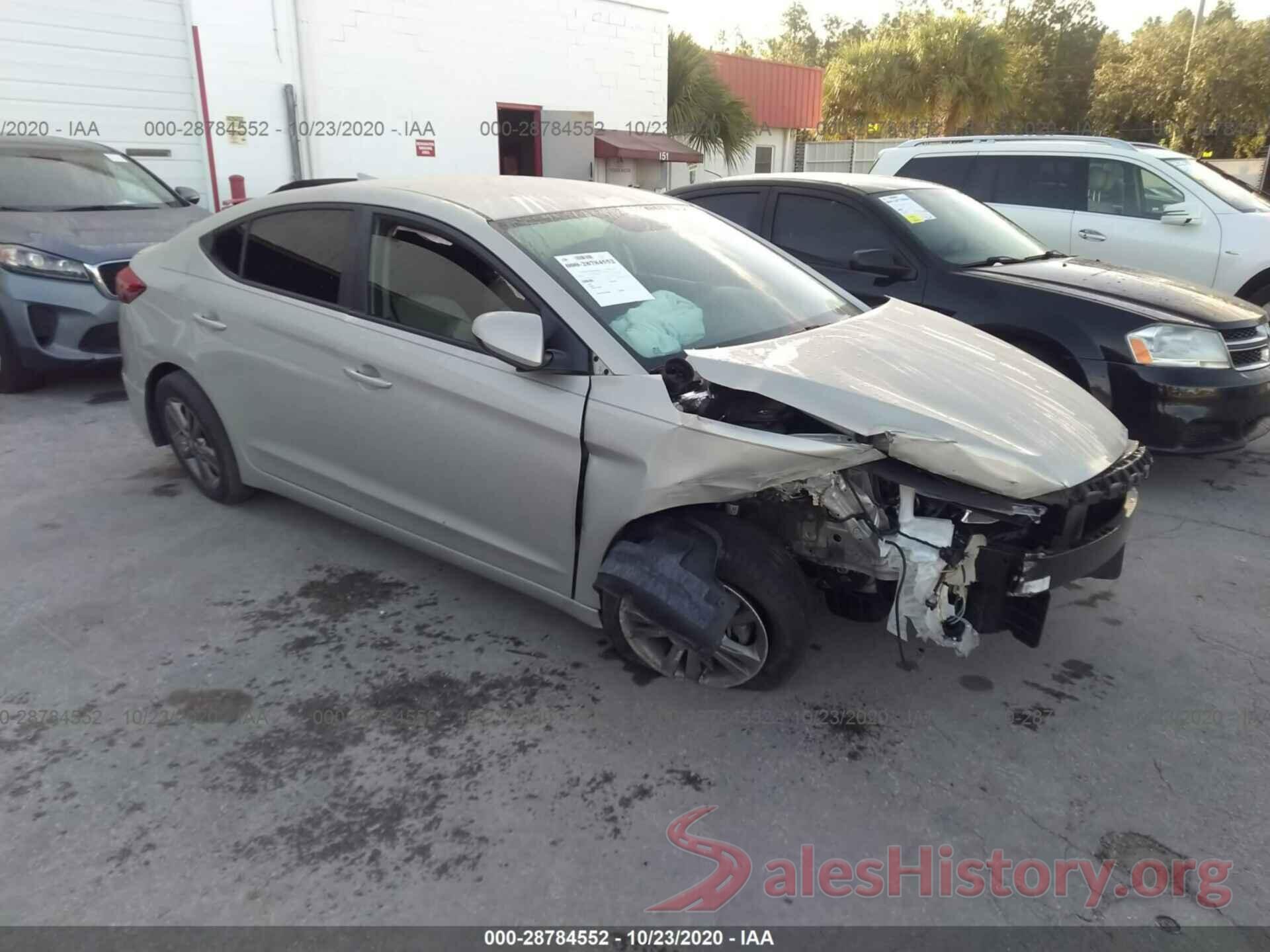 5NPD84LF3JH284794 2018 HYUNDAI ELANTRA