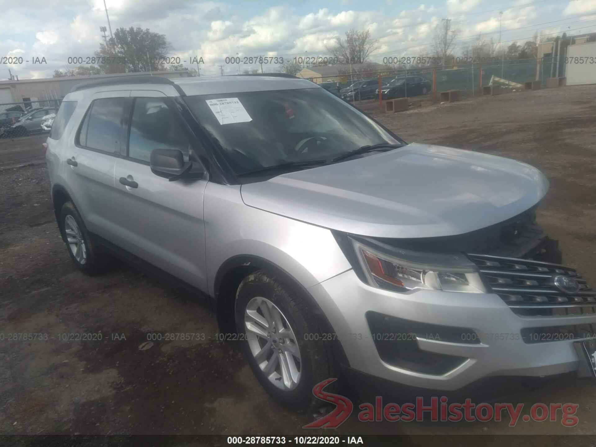 1FM5K7B87HGC83765 2017 FORD EXPLORER