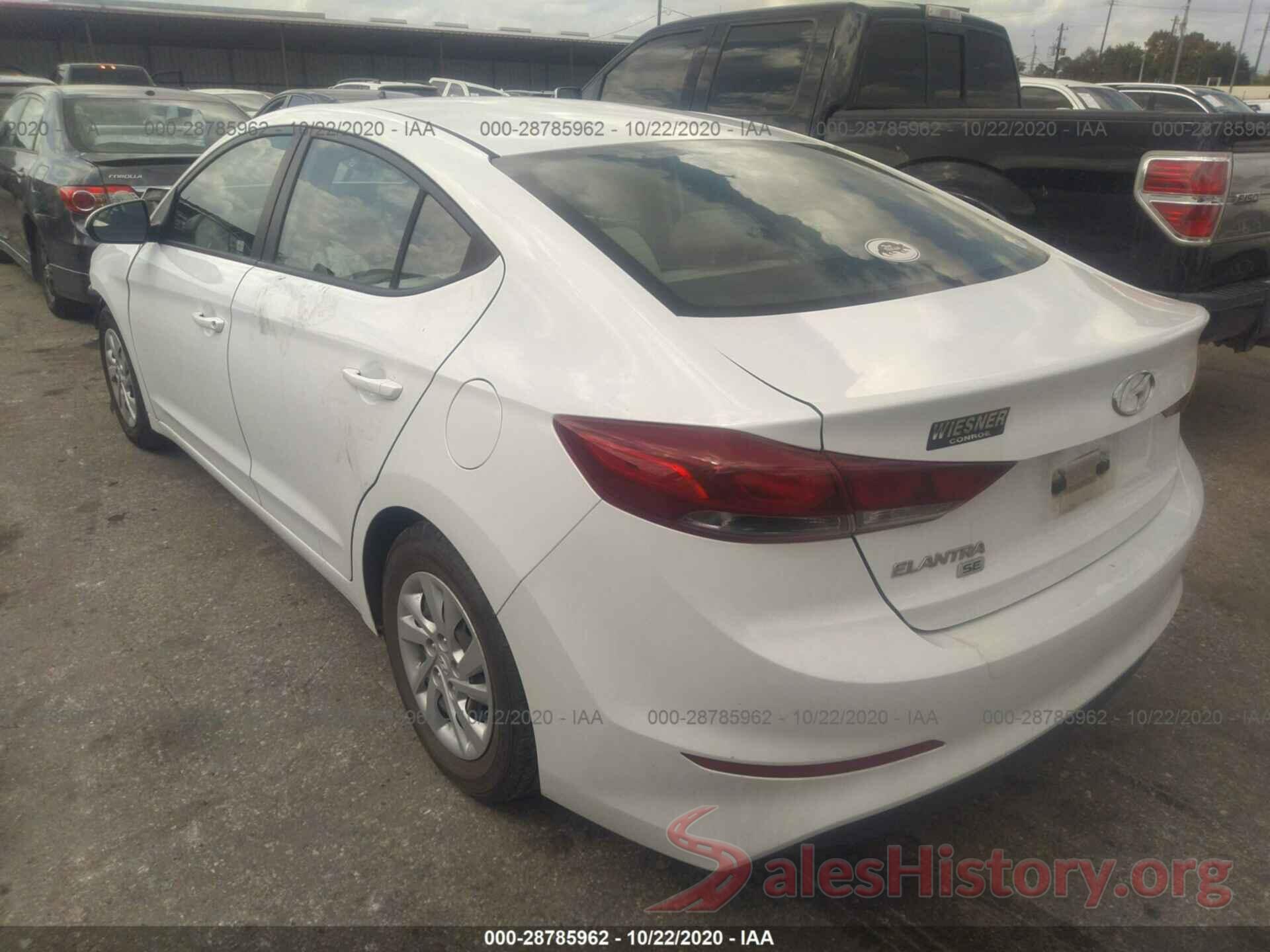 5NPD74LF9JH252466 2018 HYUNDAI ELANTRA