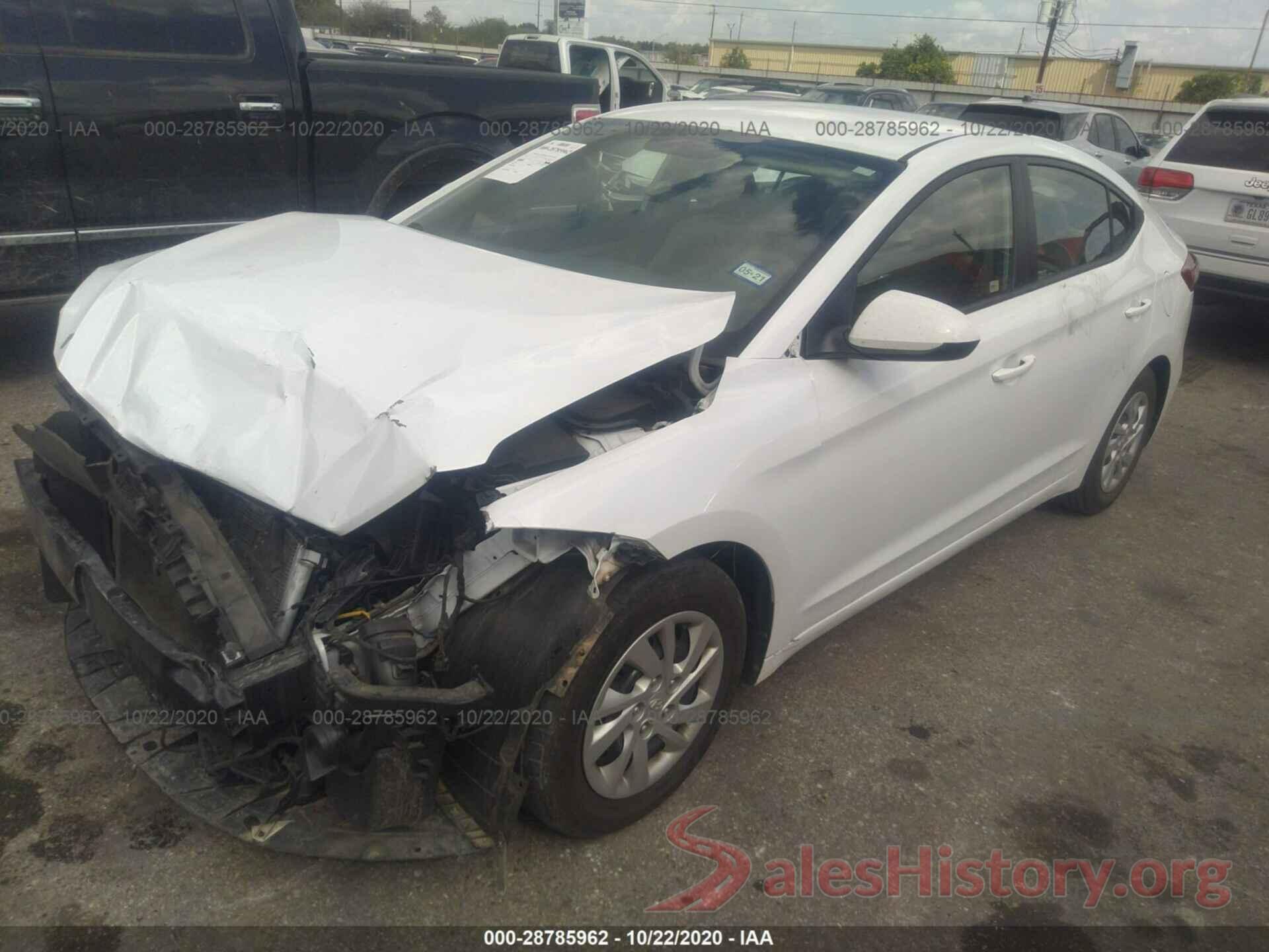 5NPD74LF9JH252466 2018 HYUNDAI ELANTRA