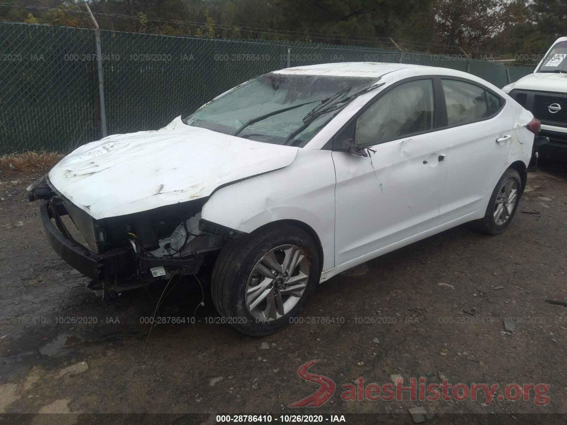 5NPD84LFXKH460127 2019 HYUNDAI ELANTRA