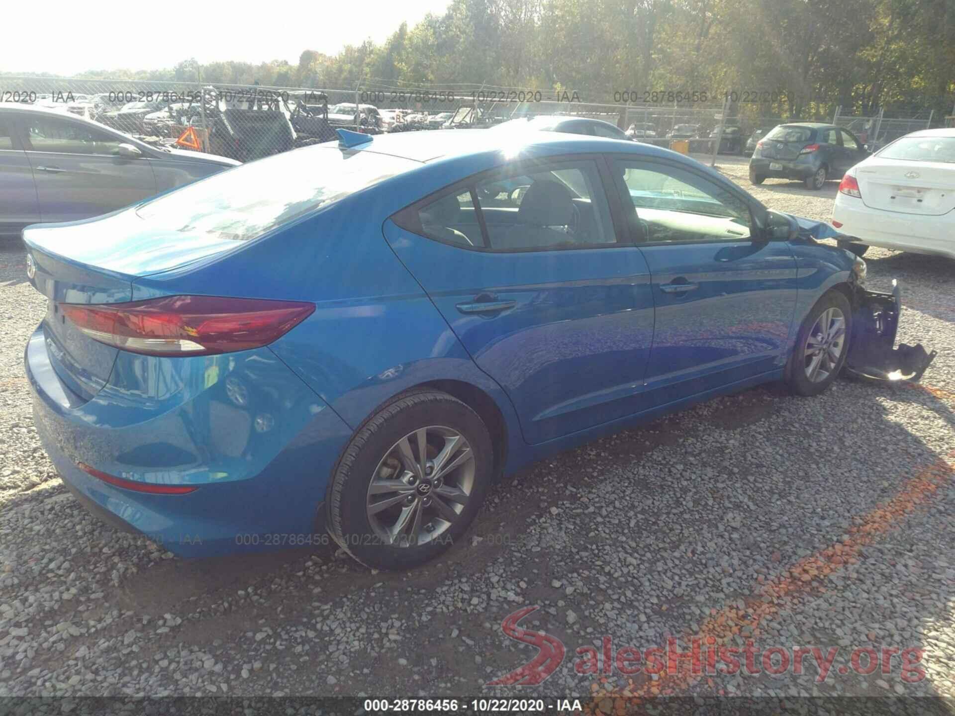 KMHD84LF0JU561029 2018 HYUNDAI ELANTRA