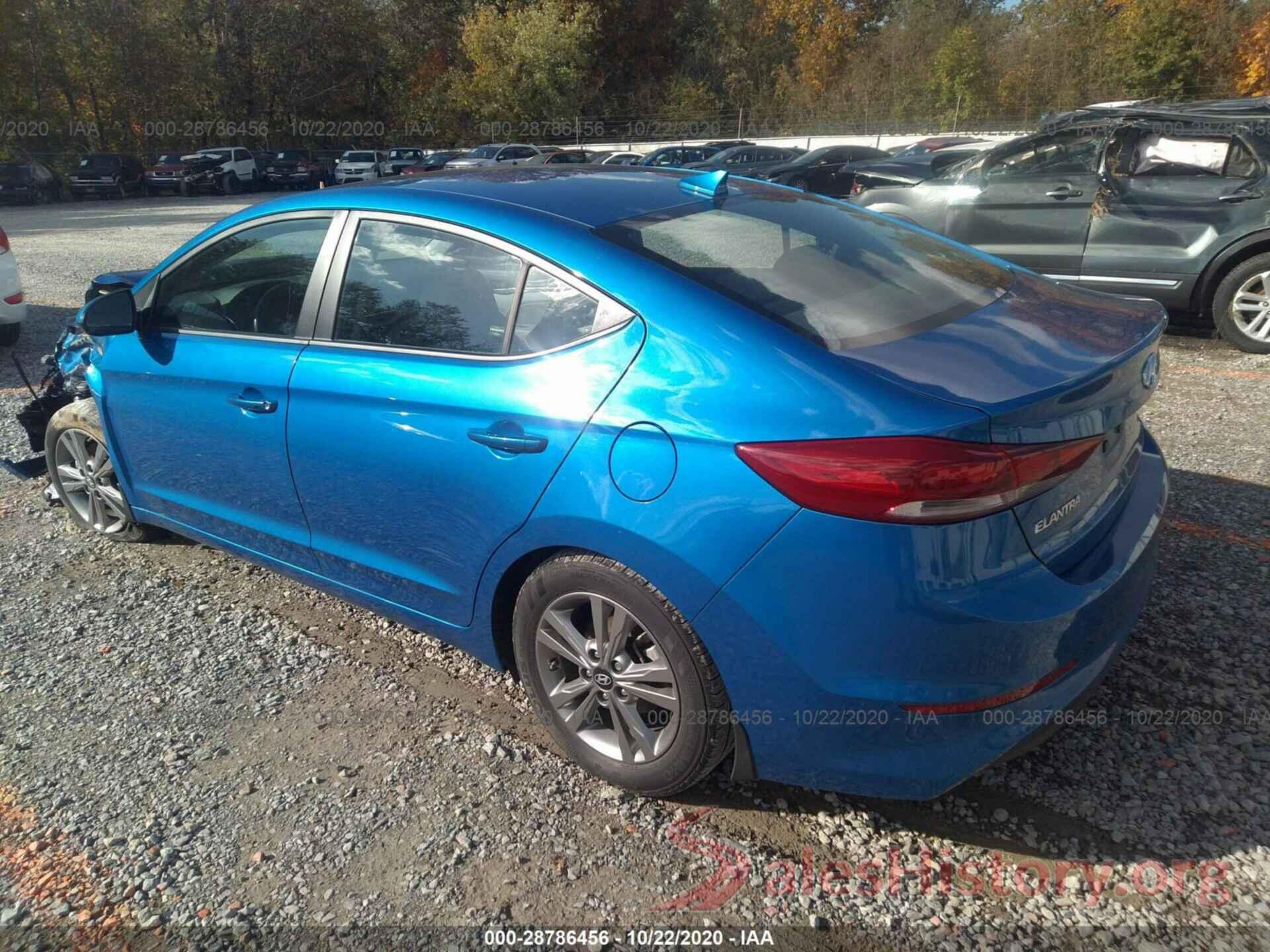 KMHD84LF0JU561029 2018 HYUNDAI ELANTRA