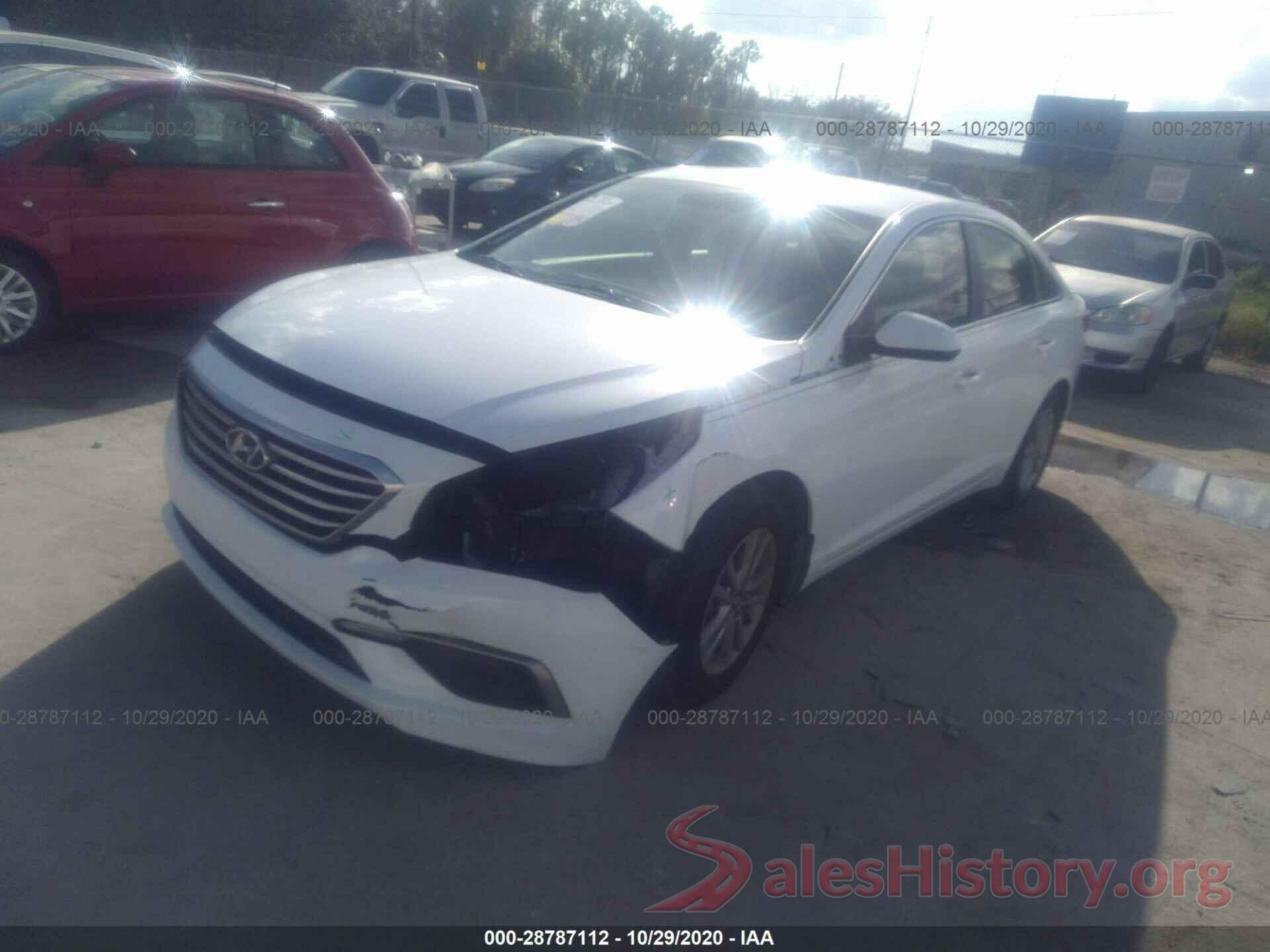 5NPE24AF5GH295619 2016 HYUNDAI SONATA