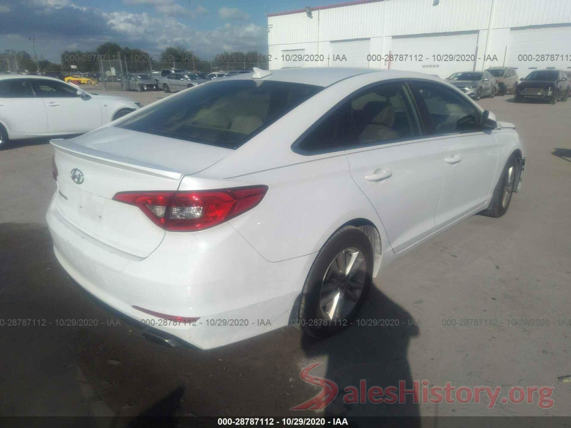 5NPE24AF5GH295619 2016 HYUNDAI SONATA