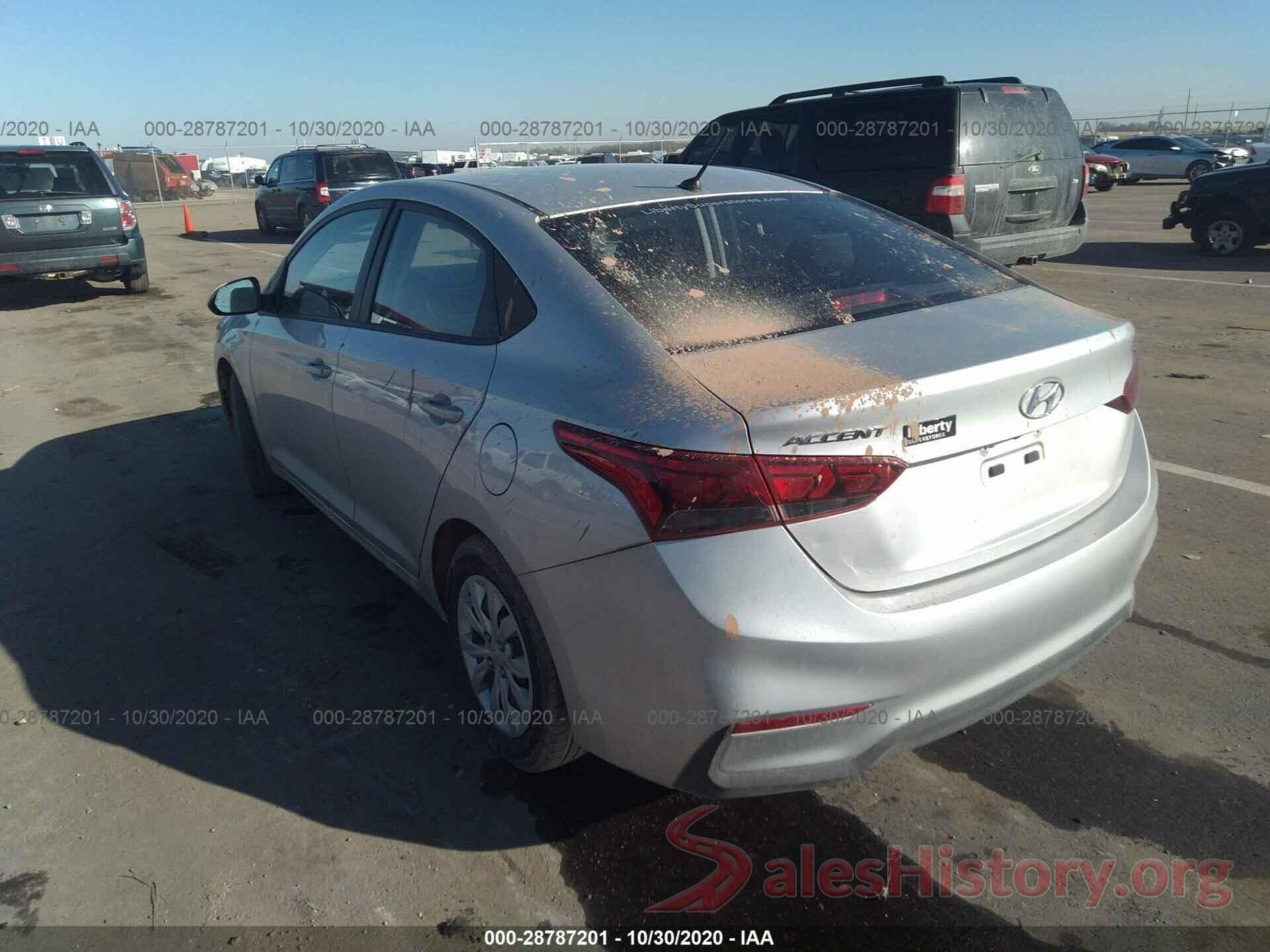 3KPC24A61LE095407 2020 HYUNDAI ACCENT