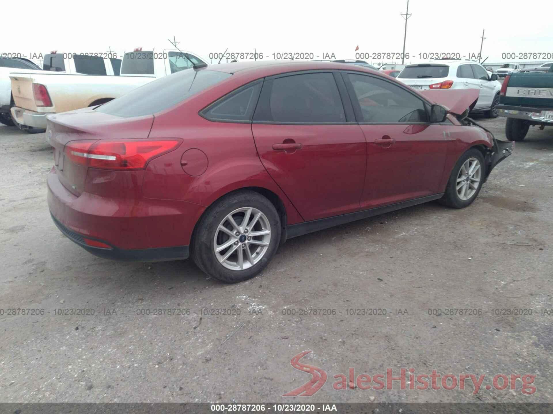 1FADP3F22HL299353 2017 FORD FOCUS