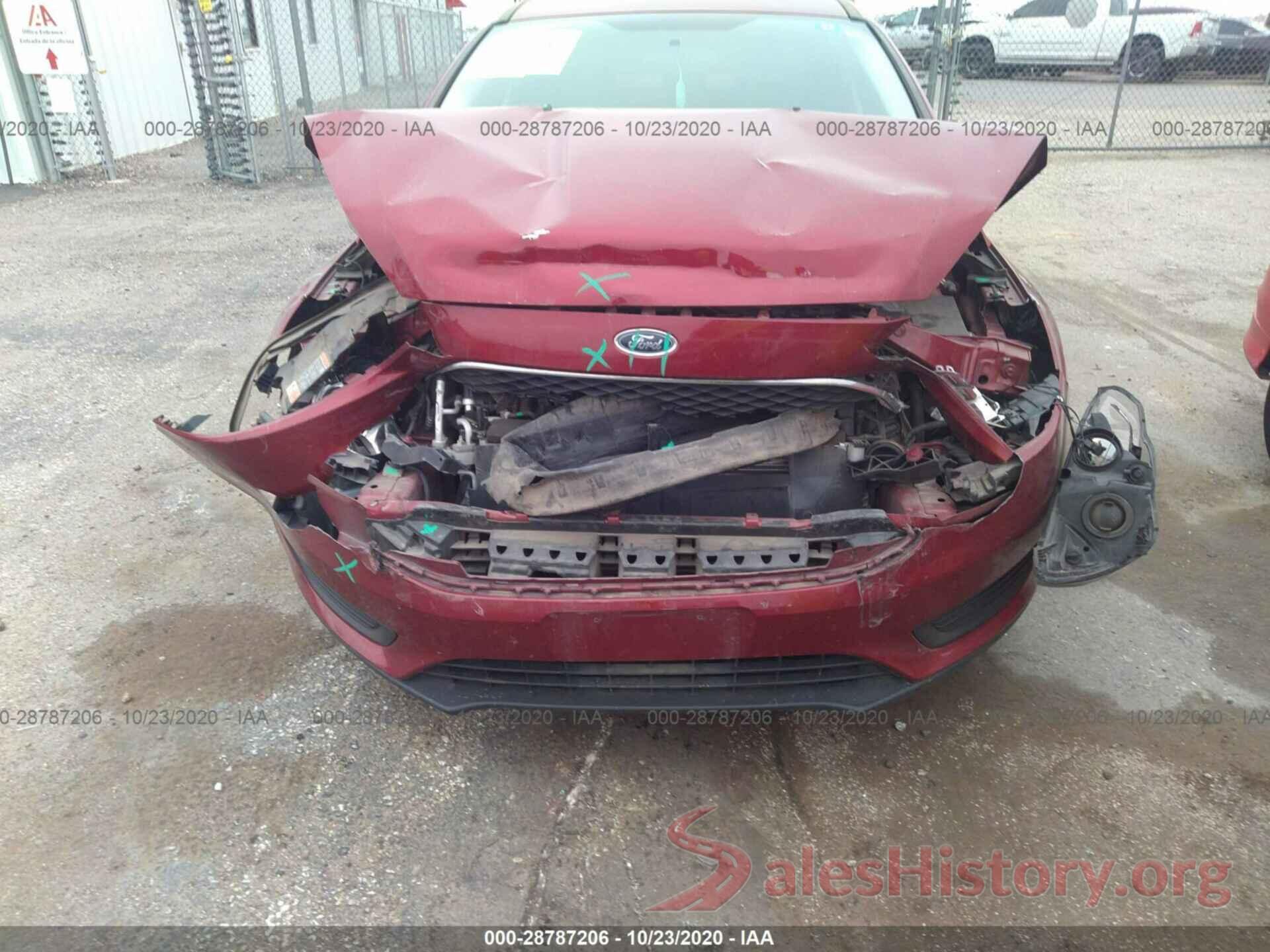 1FADP3F22HL299353 2017 FORD FOCUS