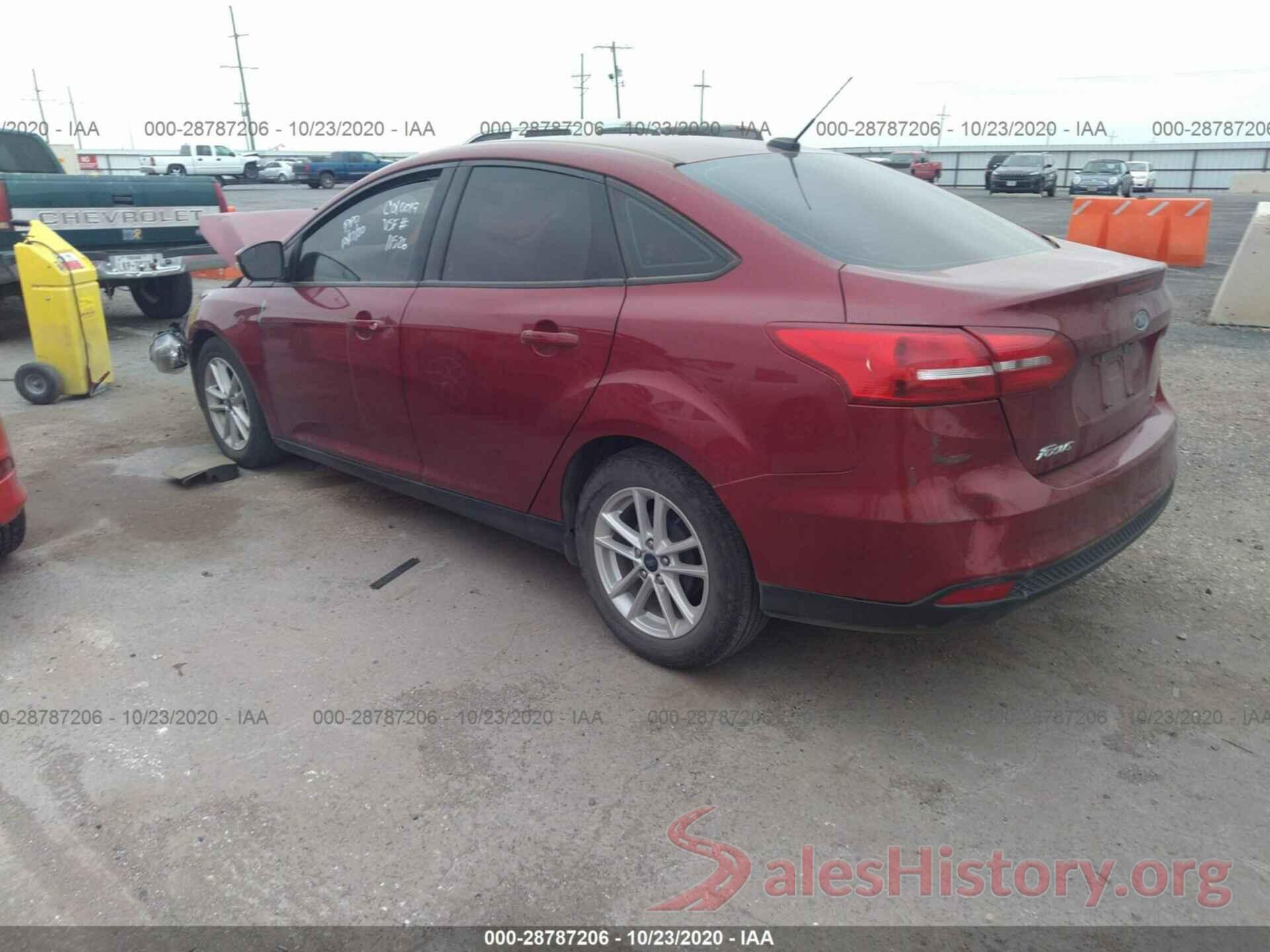 1FADP3F22HL299353 2017 FORD FOCUS