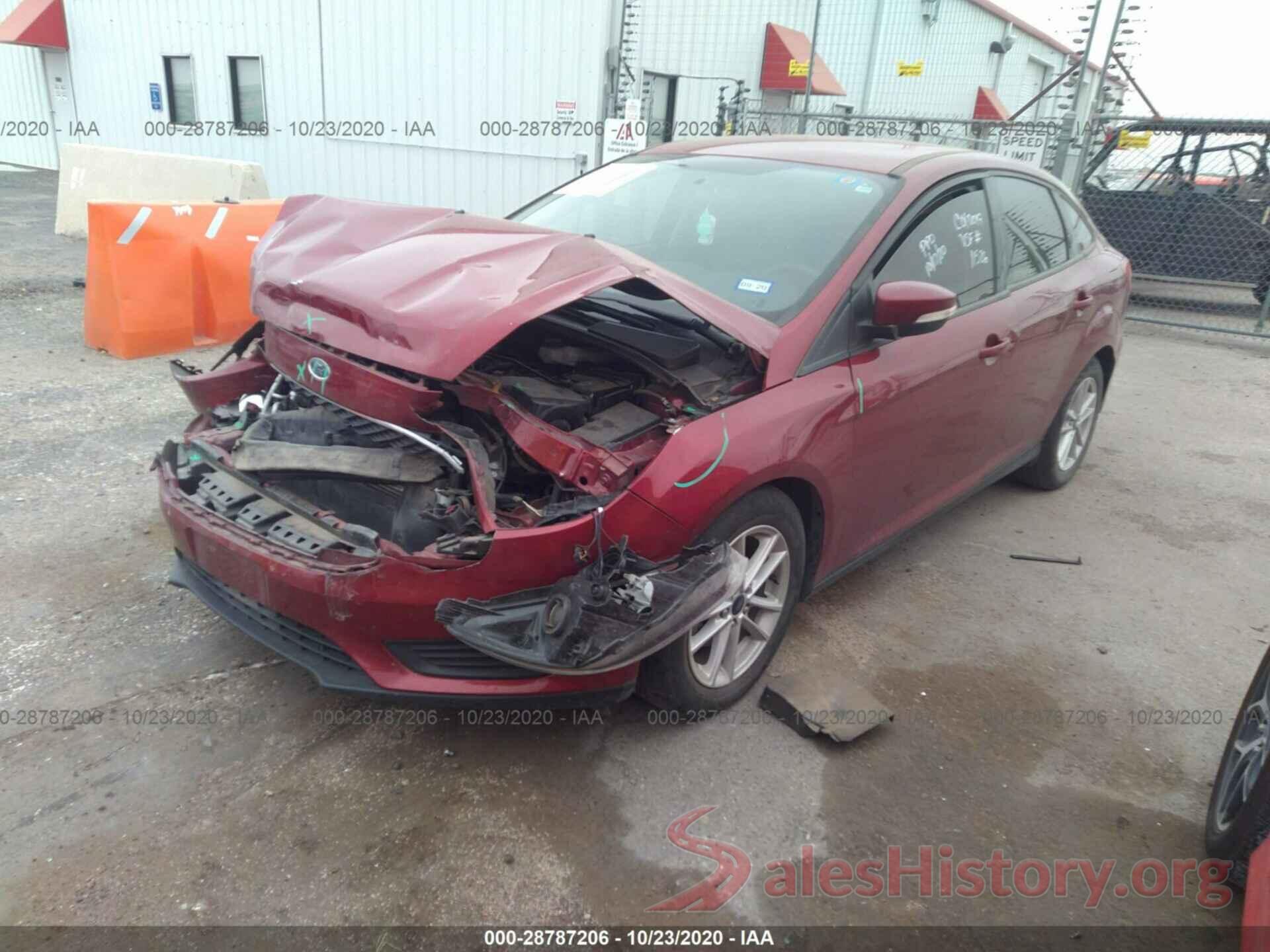 1FADP3F22HL299353 2017 FORD FOCUS