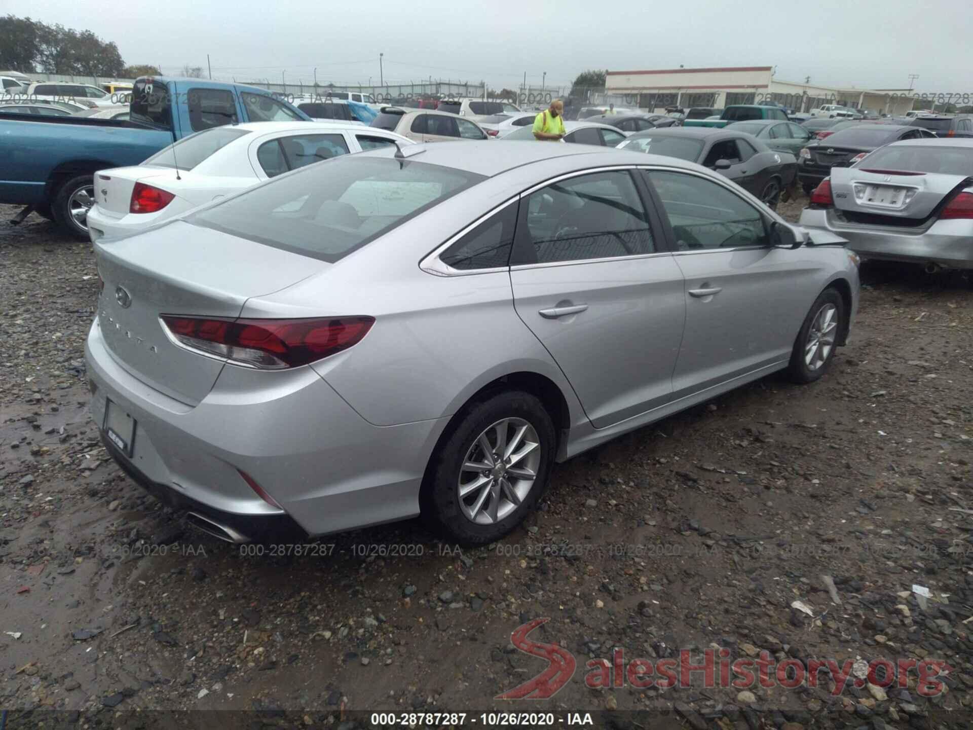 5NPE24AF7KH759423 2019 HYUNDAI SONATA