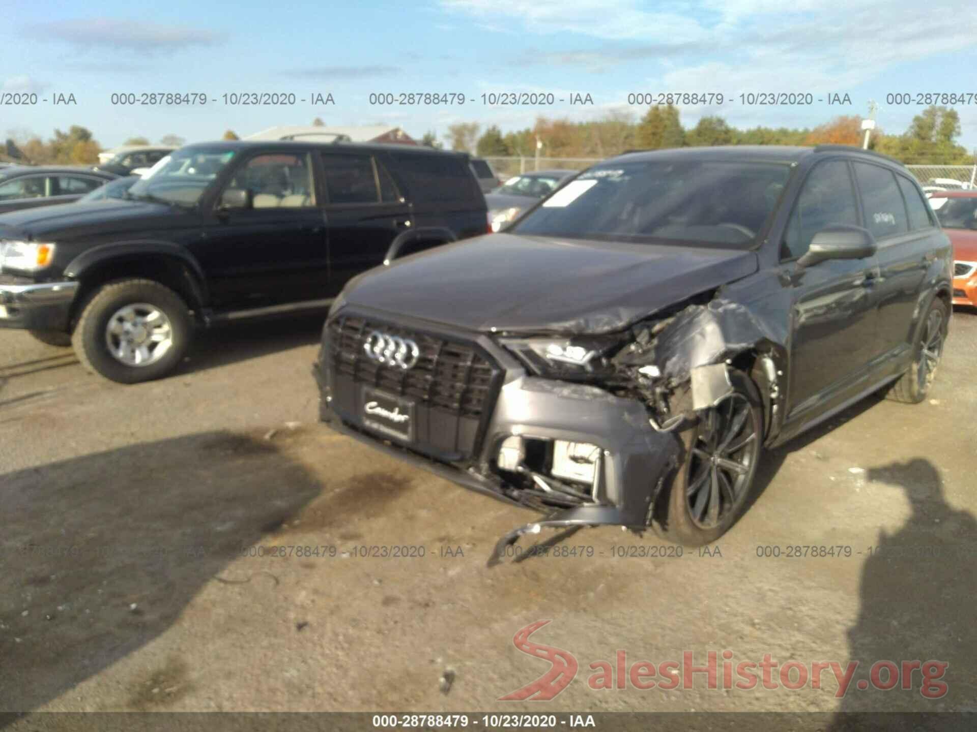 WA1LXAF73LD012816 2020 AUDI Q7