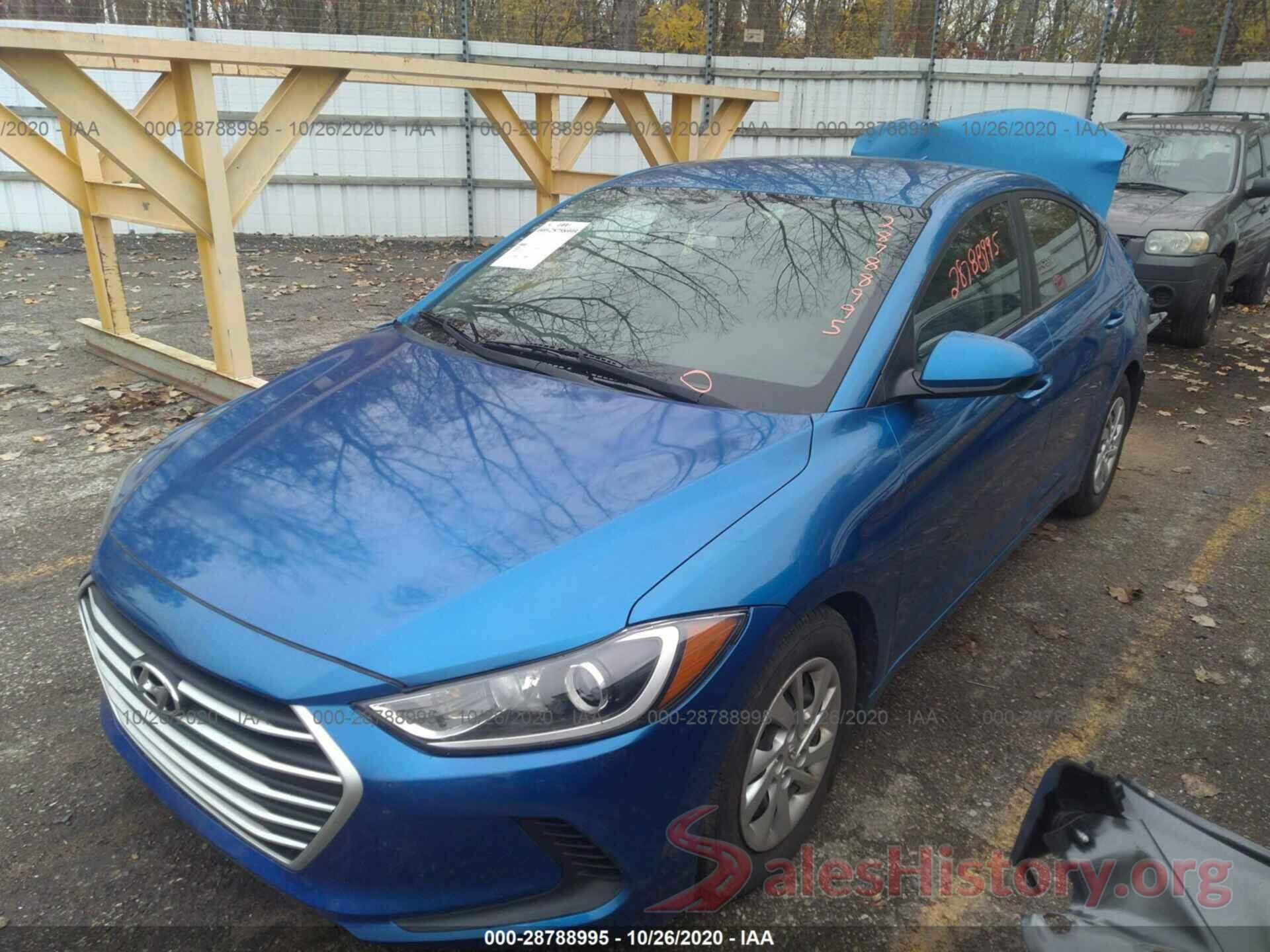 5NPD74LF1HH133465 2017 HYUNDAI ELANTRA