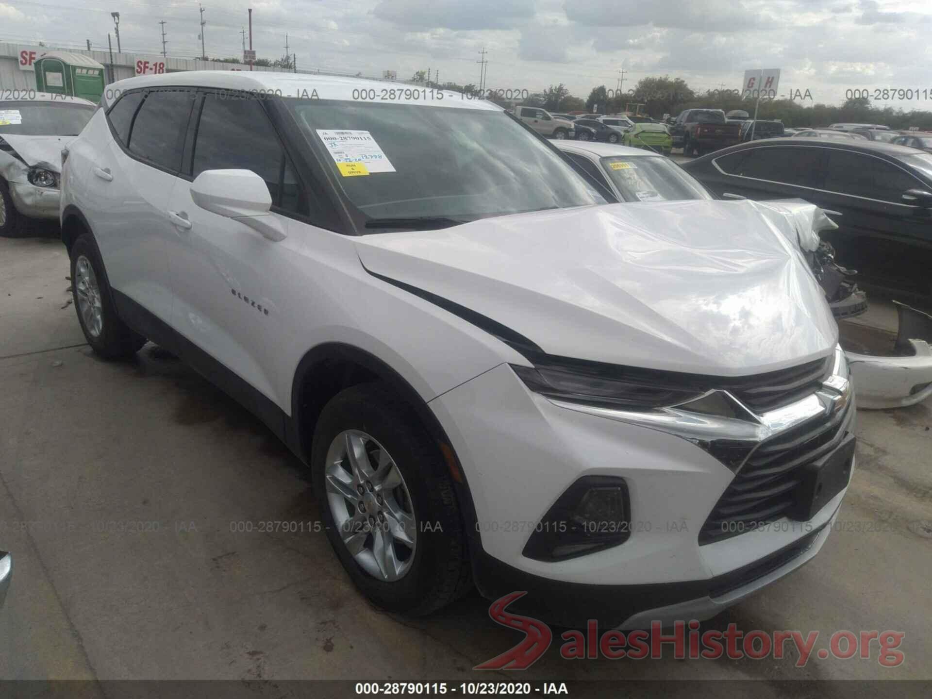 3GNKBBRA5KS696884 2019 CHEVROLET BLAZER