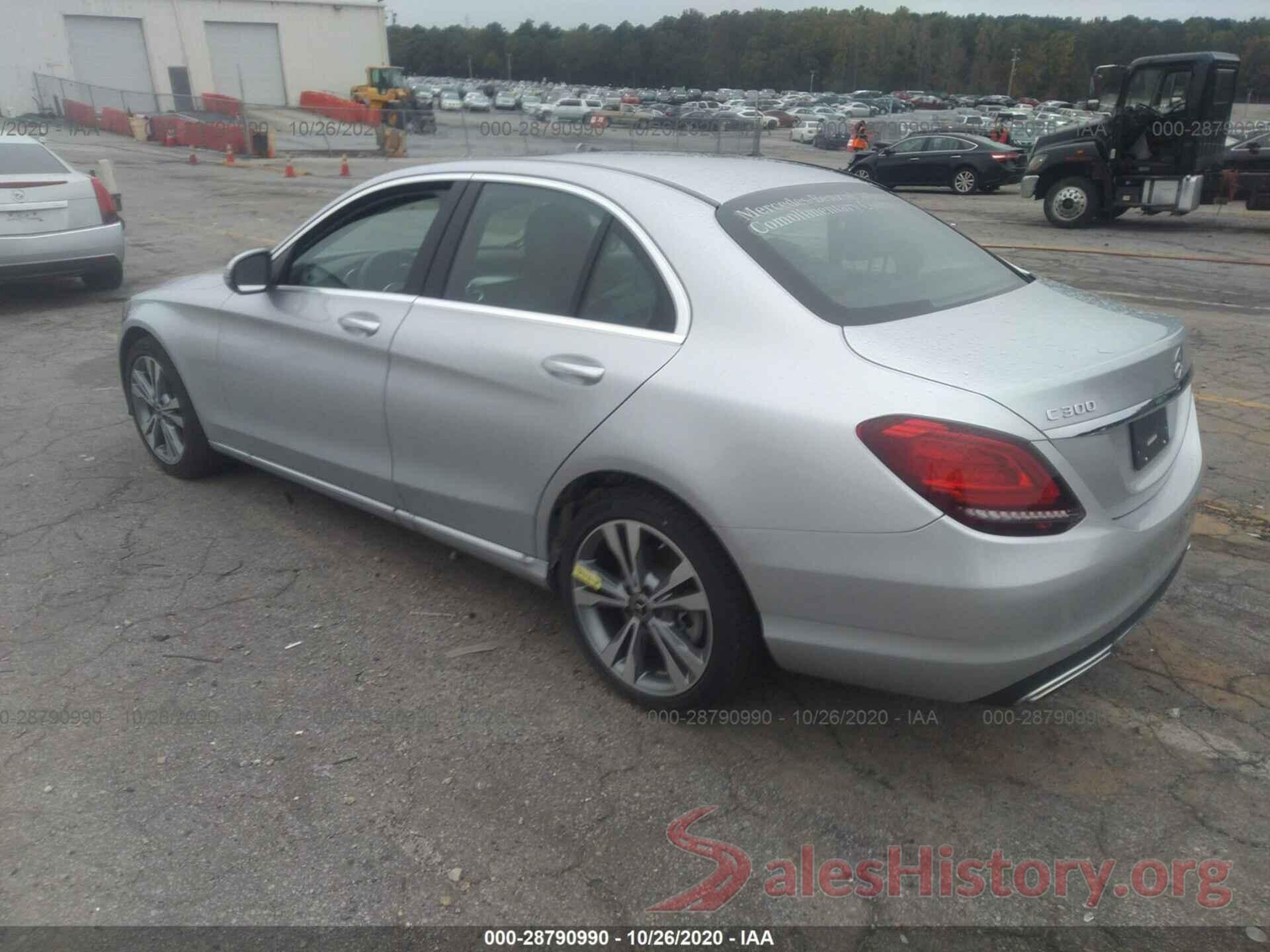 WDDWF8DB5LR543479 2020 MERCEDES-BENZ C-CLASS