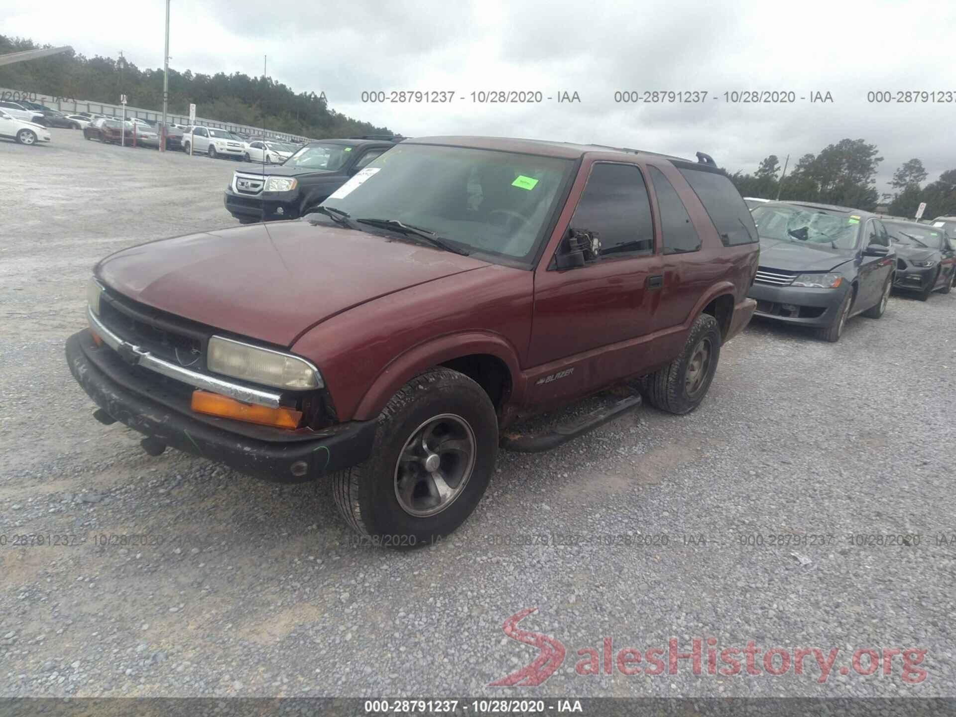 1GNCS18W6XK108439 1999 CHEVROLET BLAZER