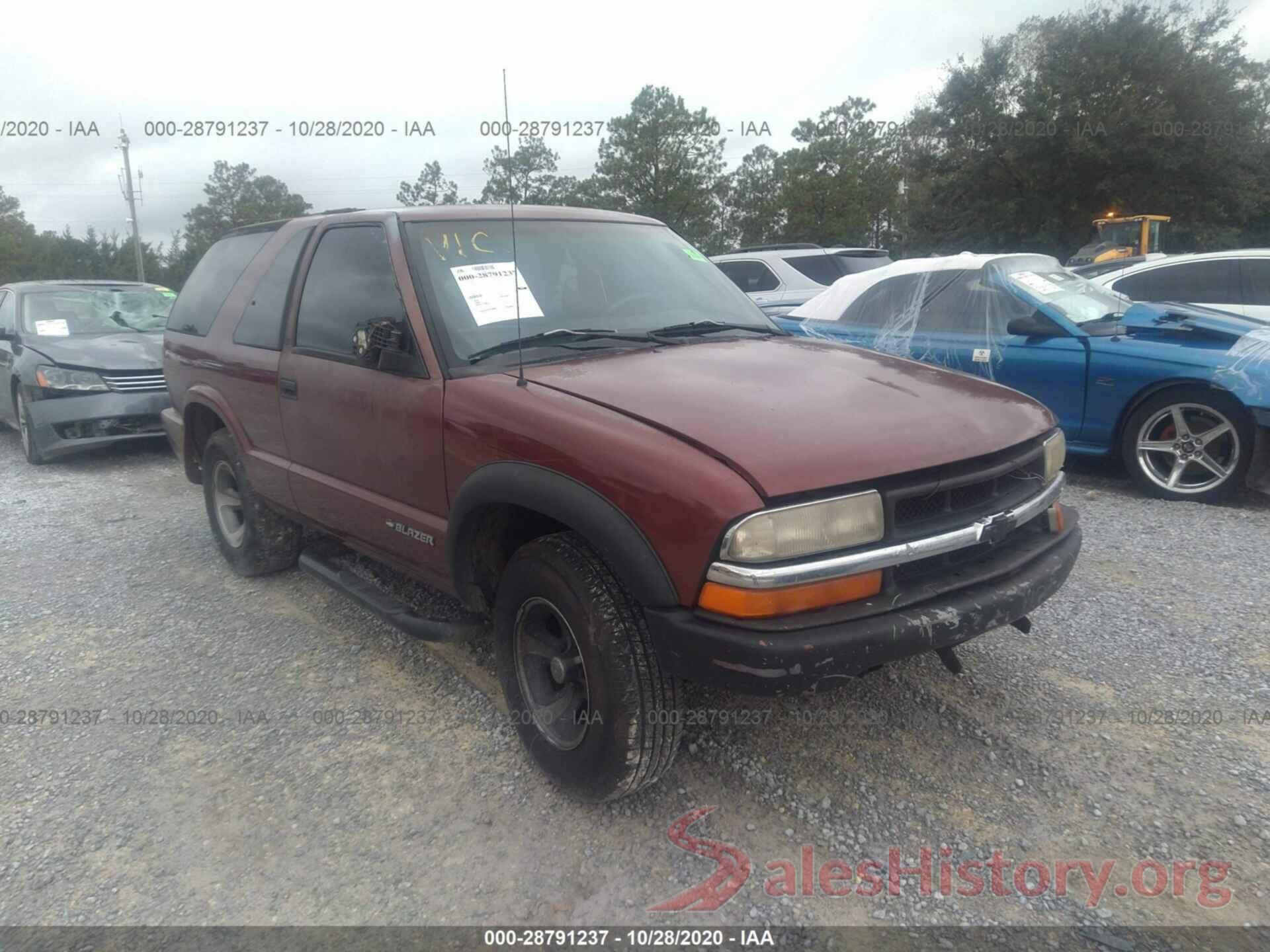 1GNCS18W6XK108439 1999 CHEVROLET BLAZER