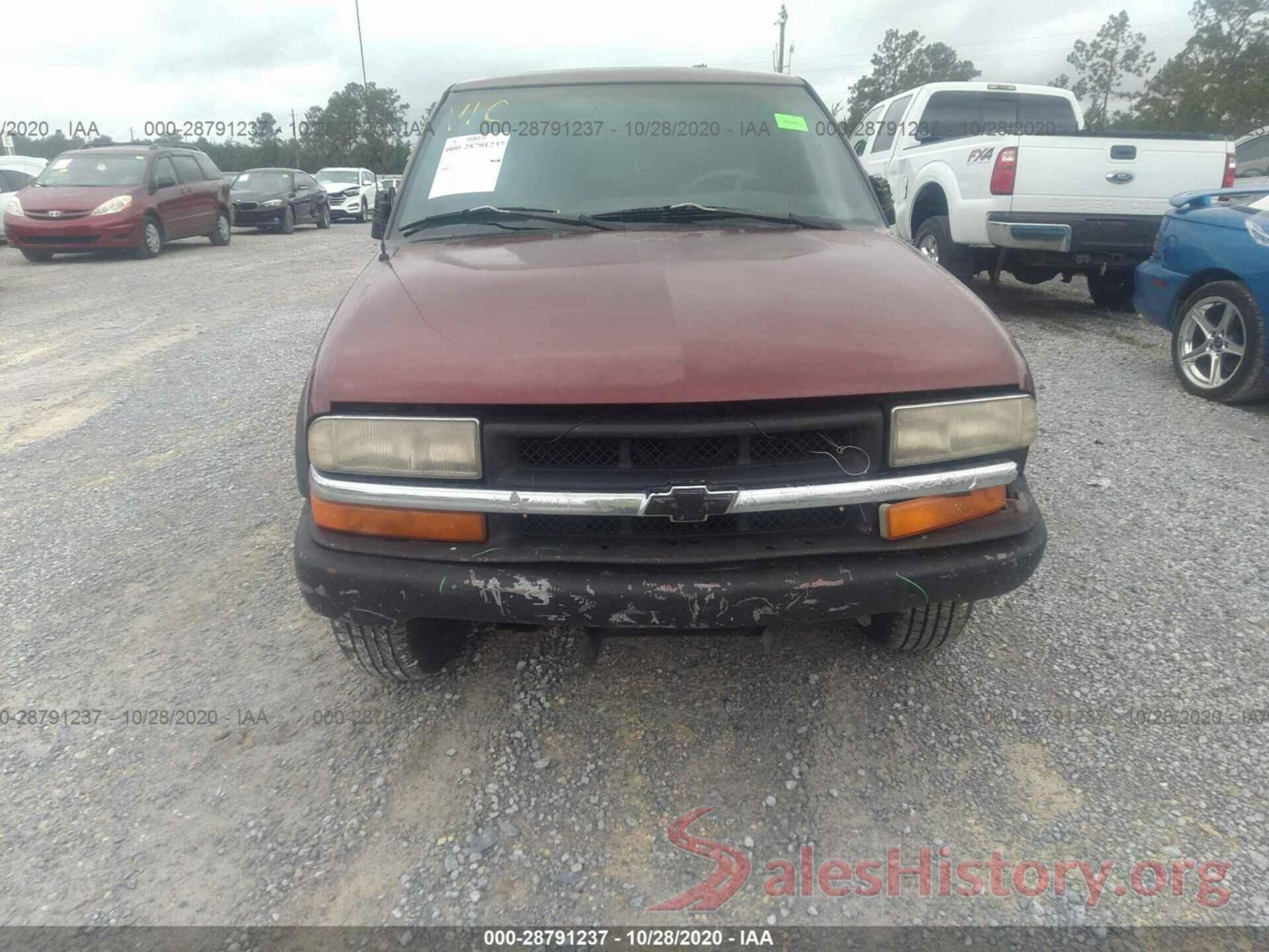 1GNCS18W6XK108439 1999 CHEVROLET BLAZER