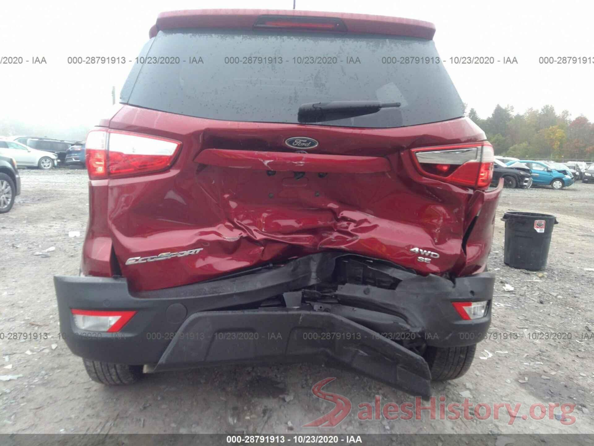 MAJ6P1UL7JC221388 2018 FORD ECOSPORT