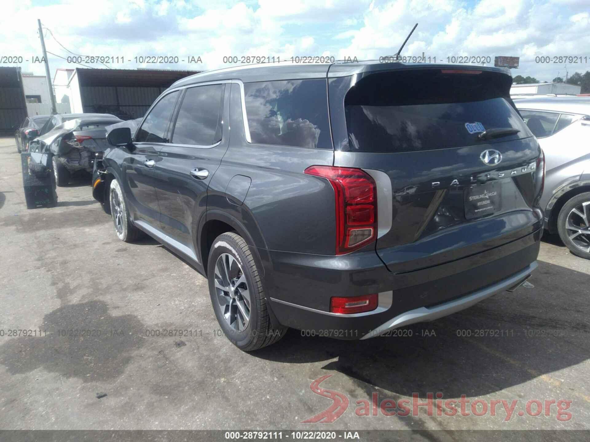 KM8R24HE6LU139972 2020 HYUNDAI PALISADE